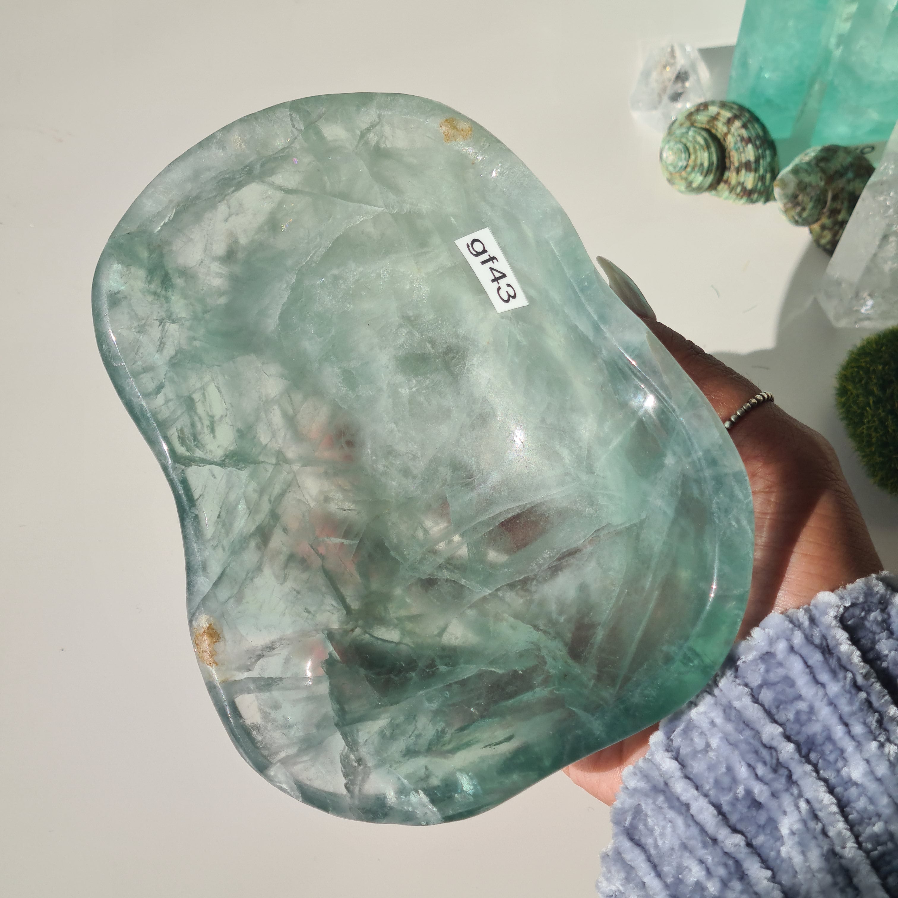 Fluorite Crystal Bowl | gf43