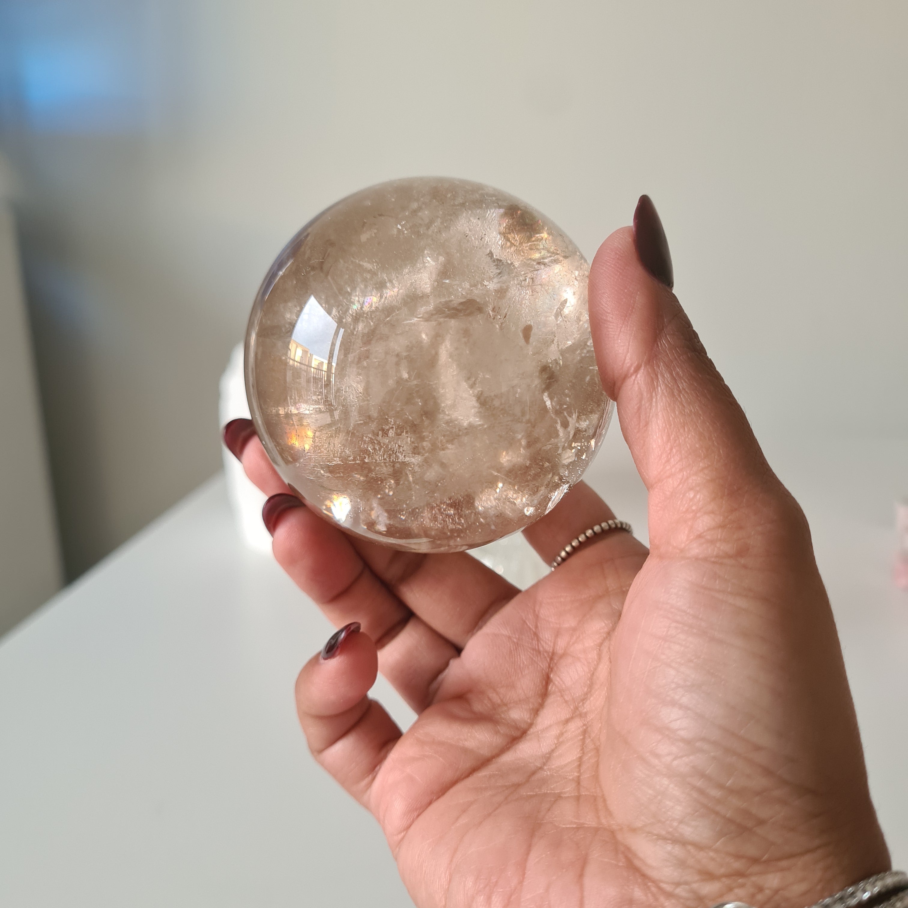 Citrine Sphere with stand | 386 g