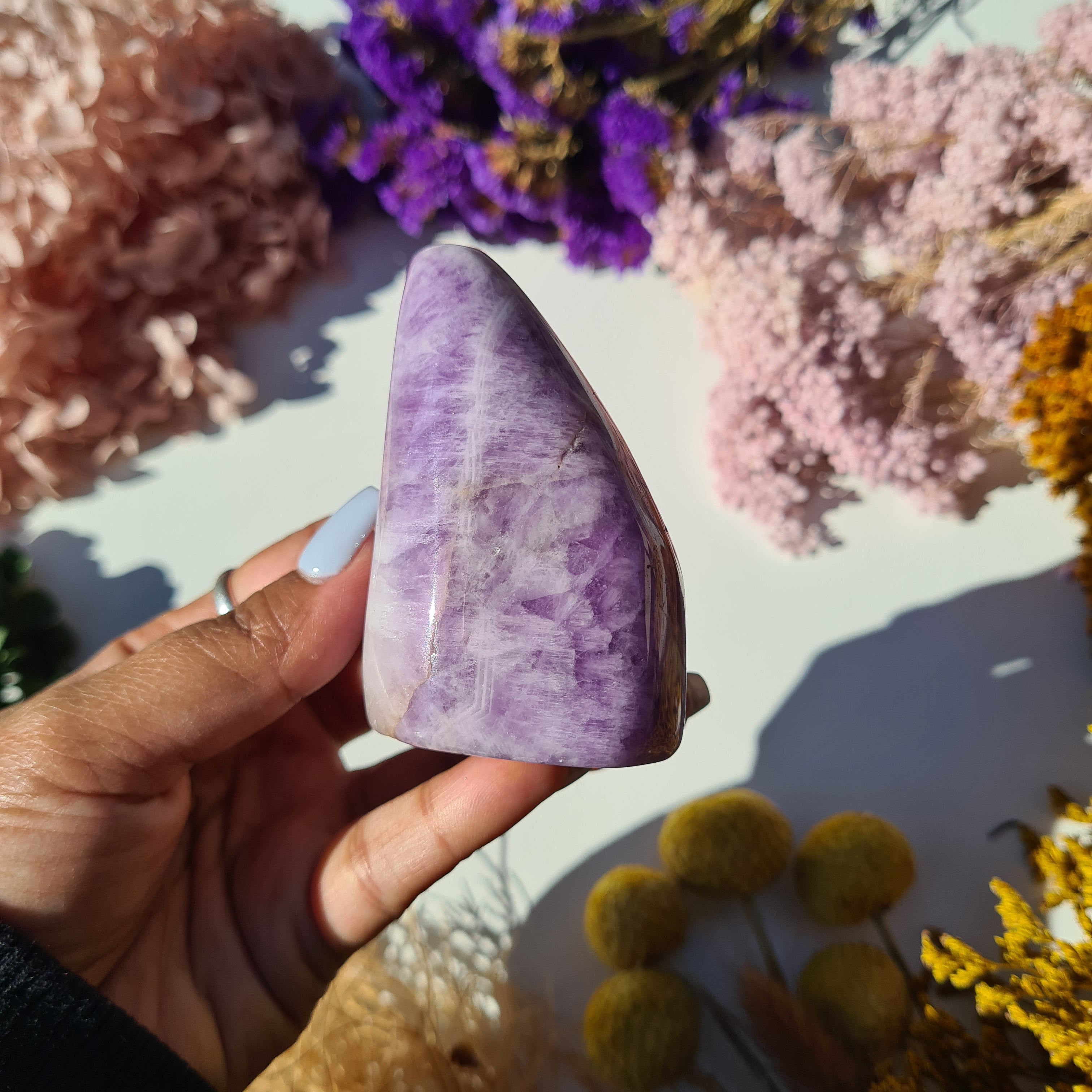 Chevron Amethyst Free Form | 234 g