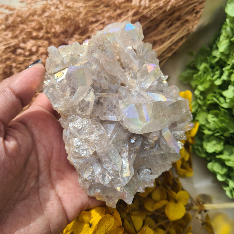 Aura Quartz Cluster