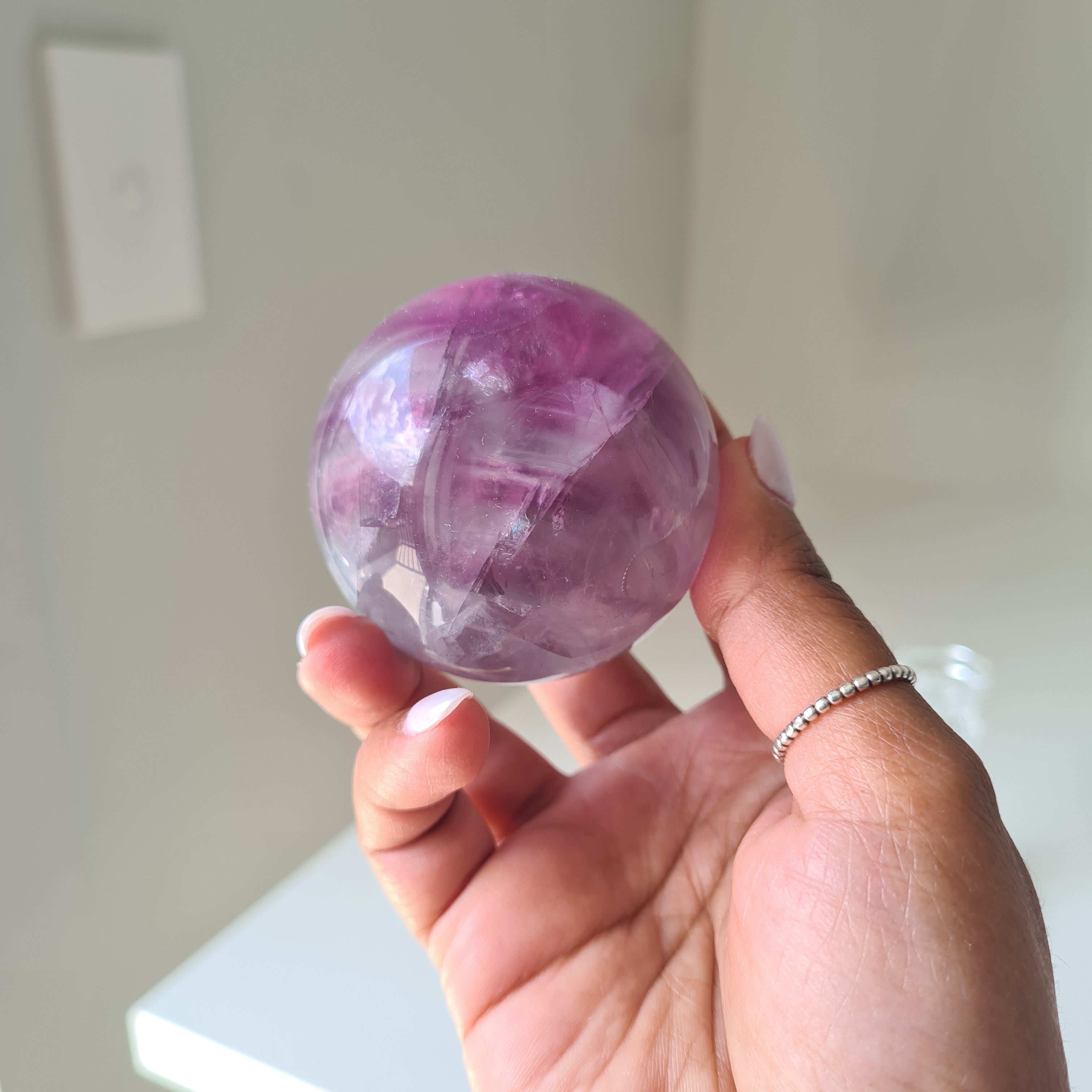 Intergalactic Fluorite with stand | h | 5.4 cm