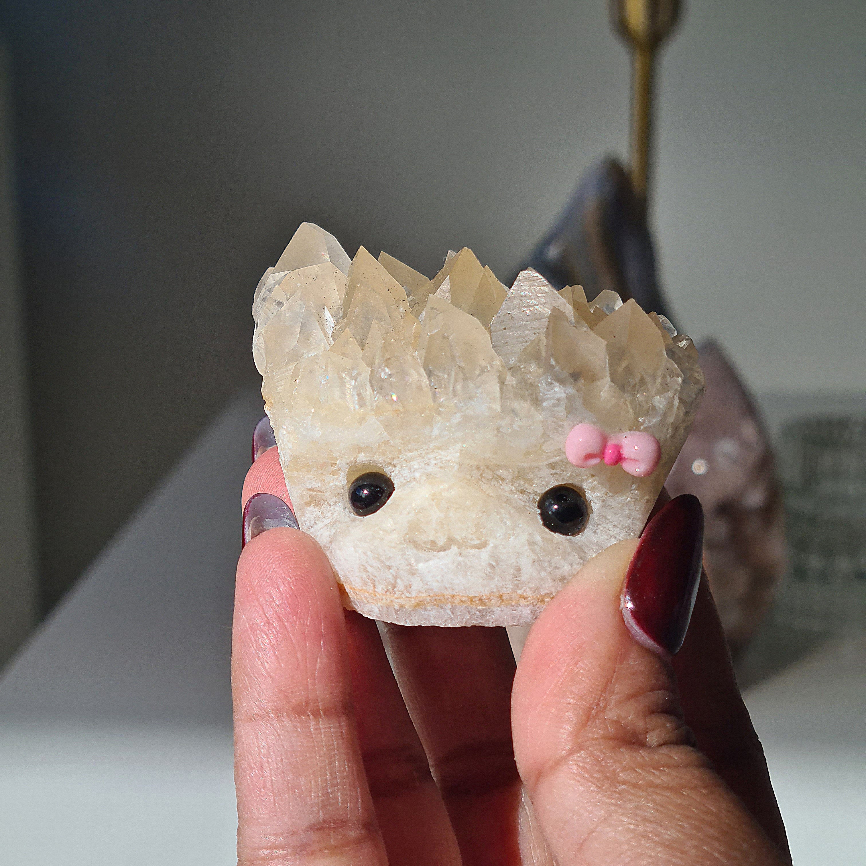 Calcite Crystal Carving | E