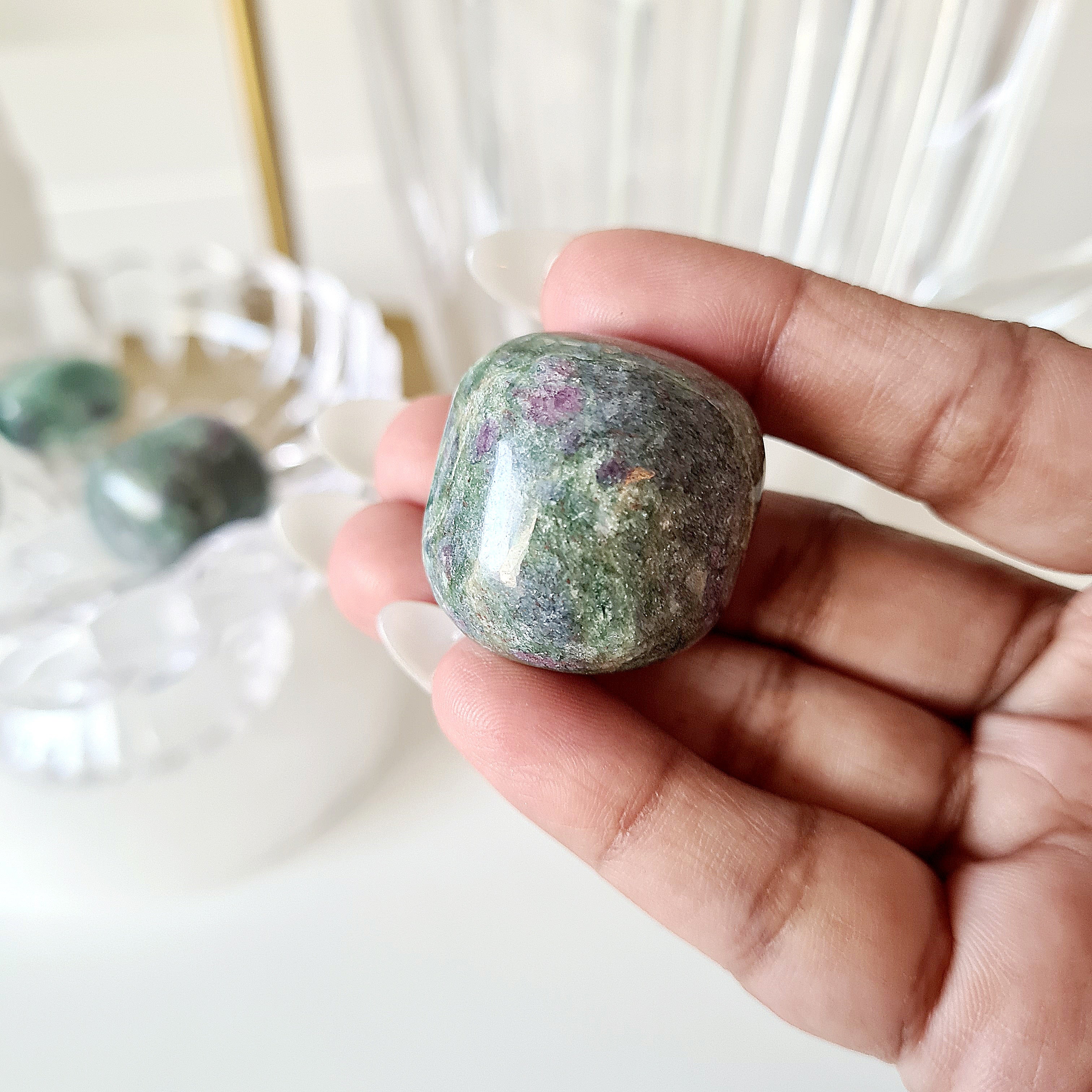 Ruby In Fuchsite | Polished Tumble