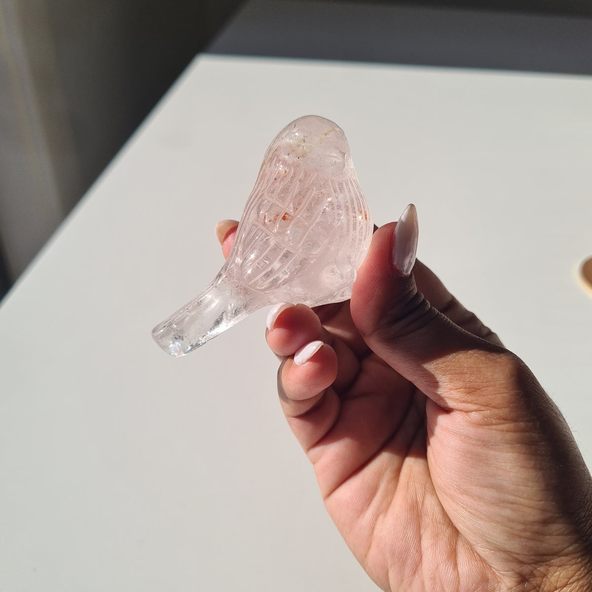 Clear Quartz Crystal Bird 🐦 | 1 Piece