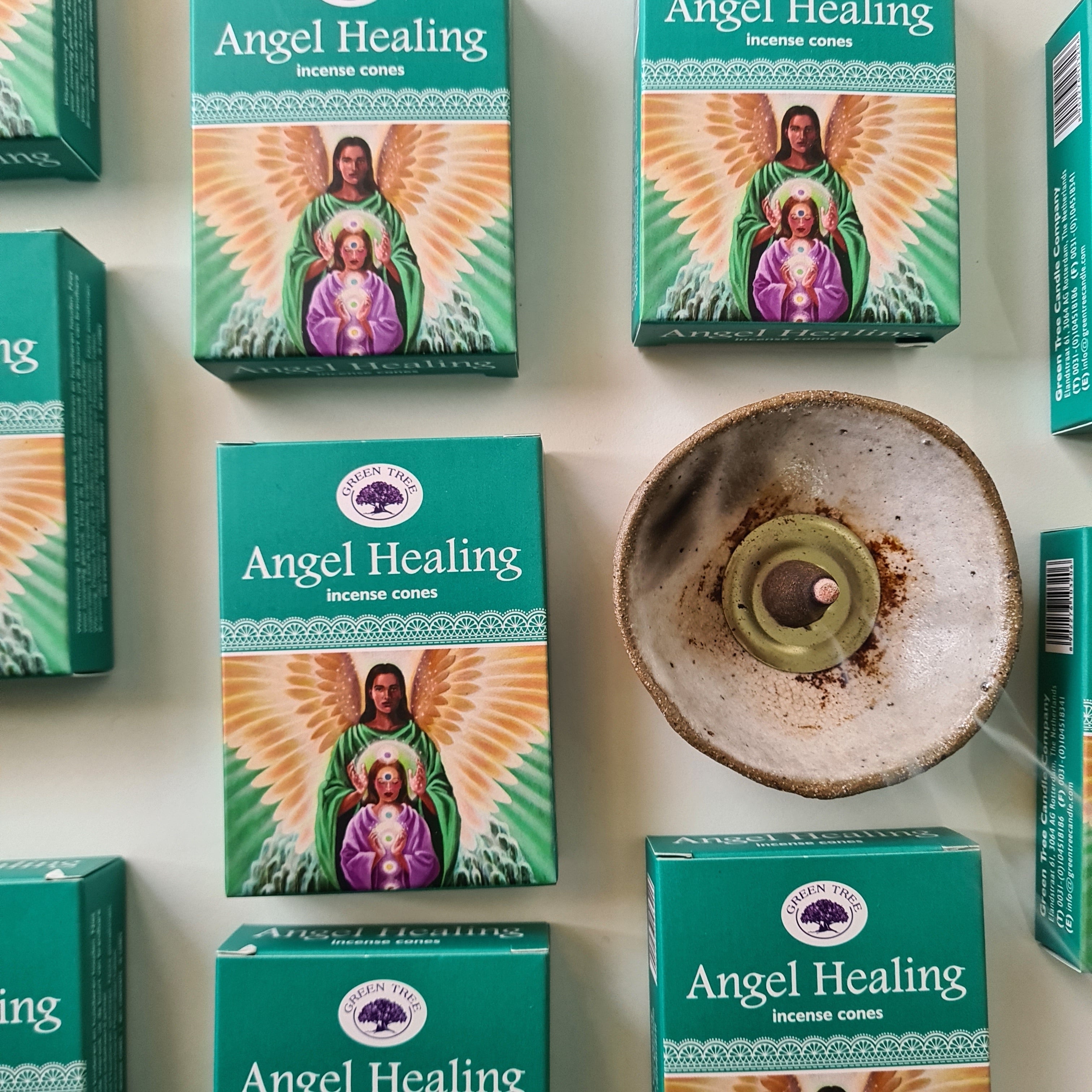 Green Tree Cones - Angel Healing