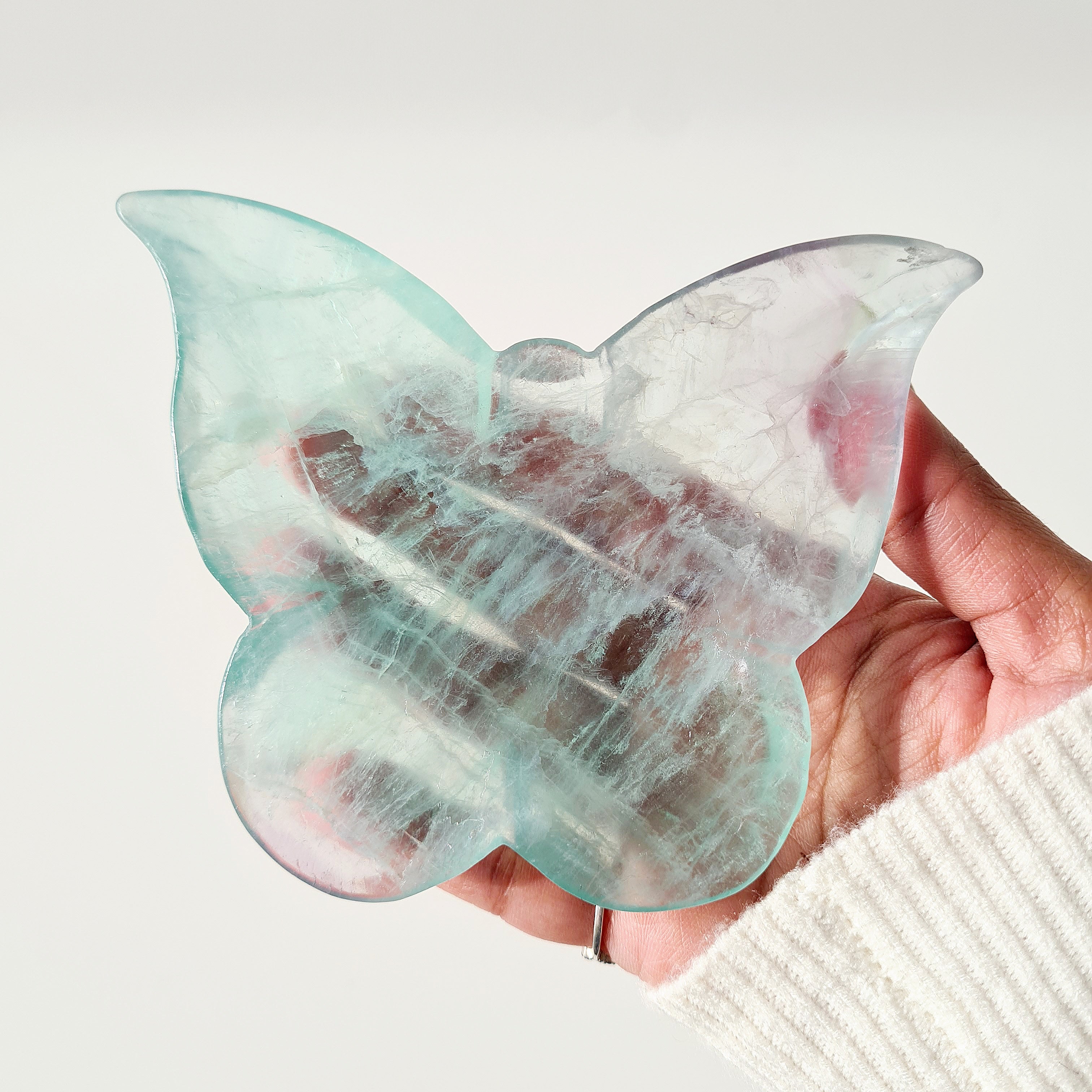 Fluorite Butterfly Bowl | D