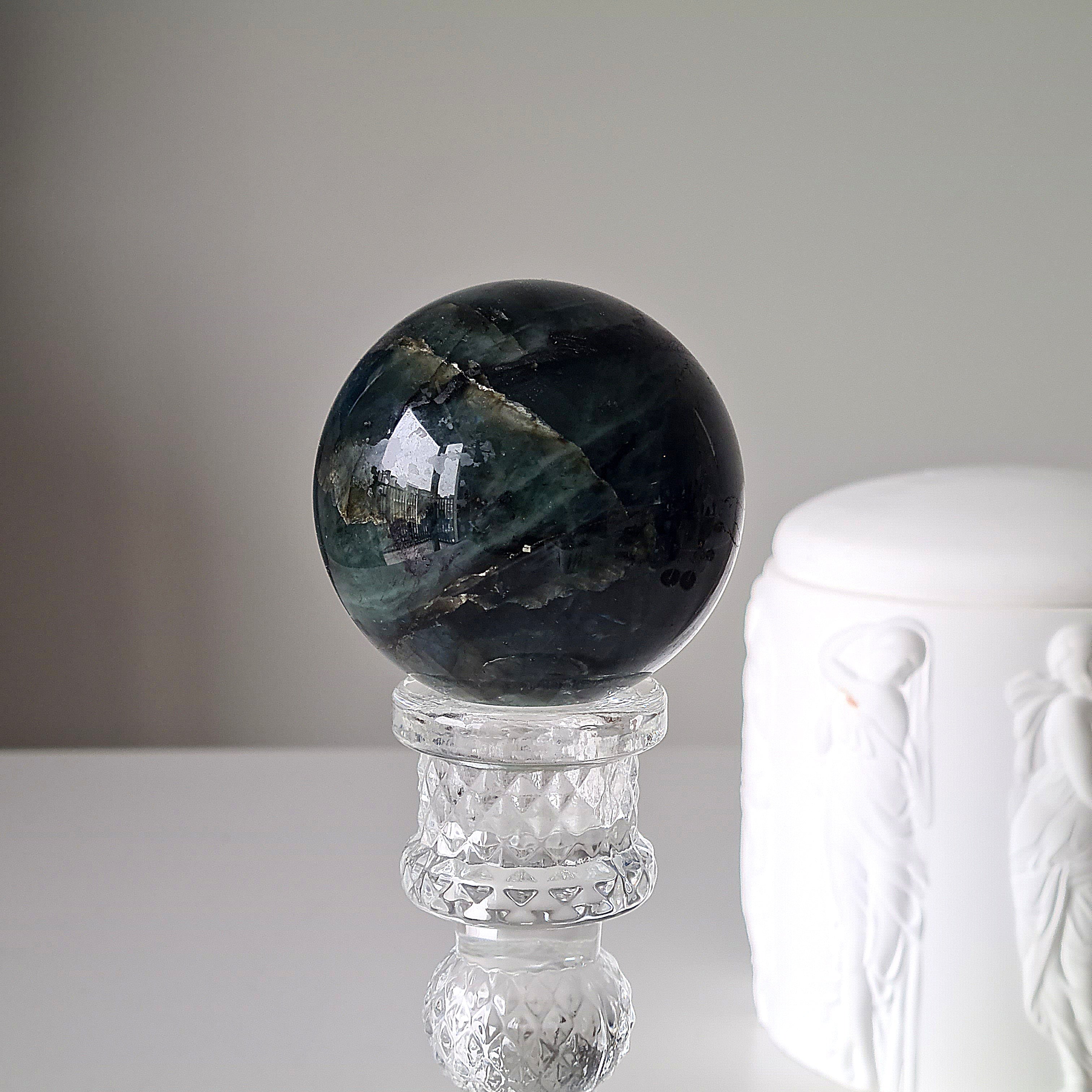 Labradorite Sphere With Stand | A  |
