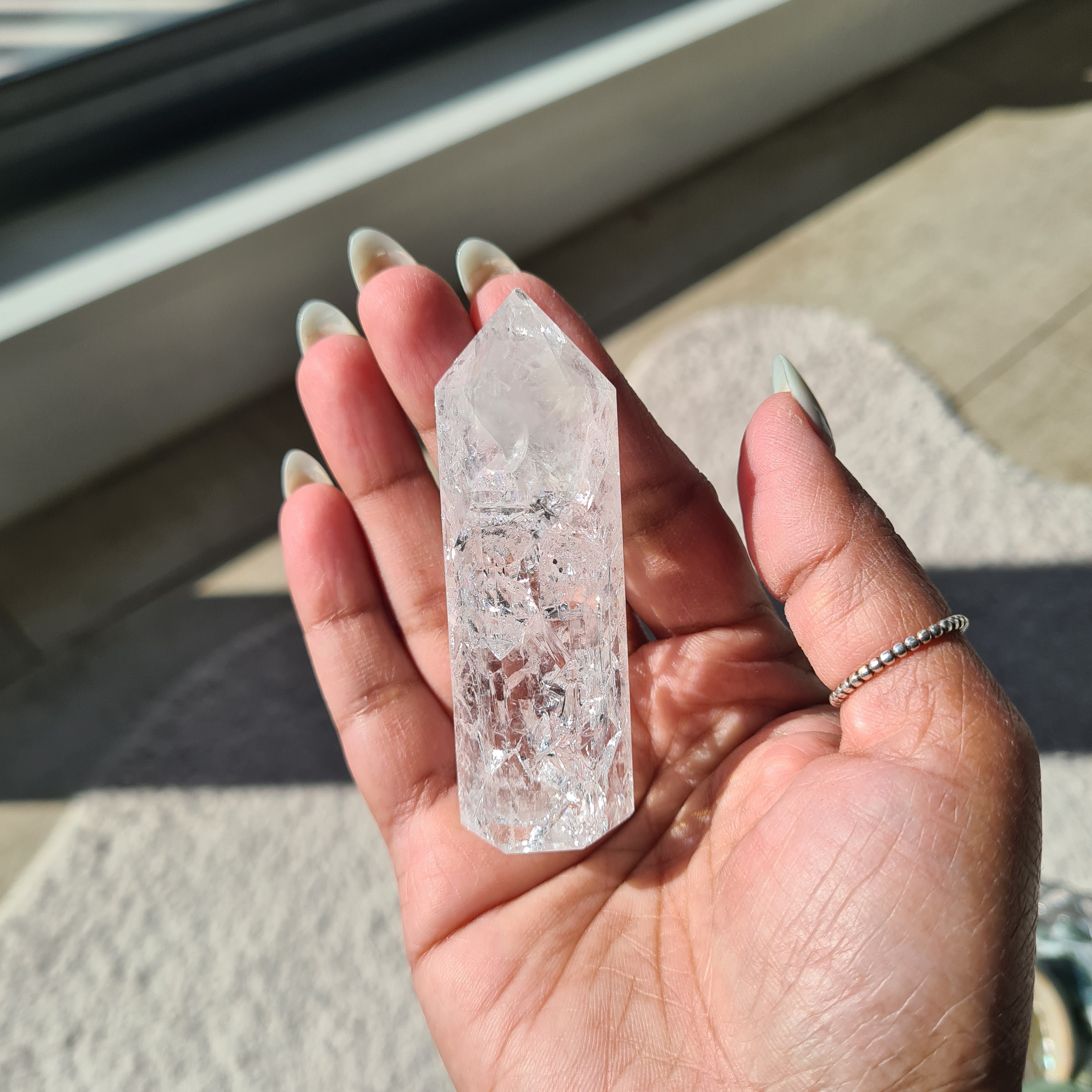 Crackled Quartz Point | B