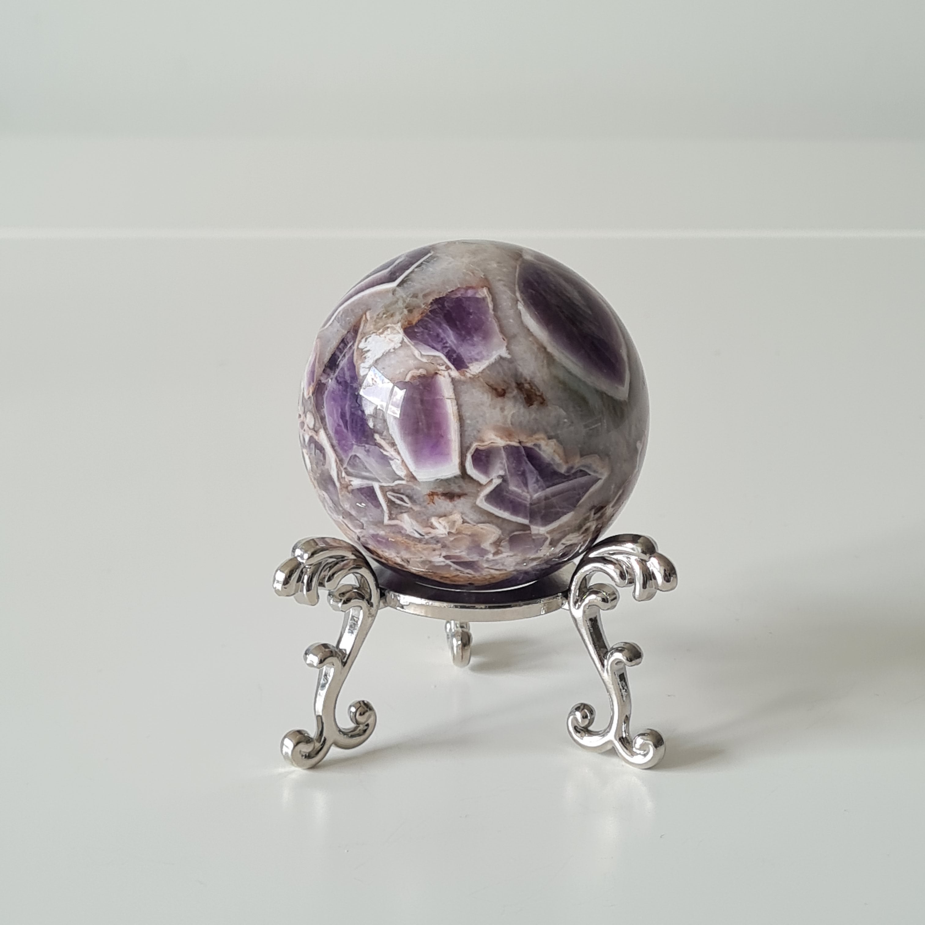 Chevron Amethyst Sphere | 300 g