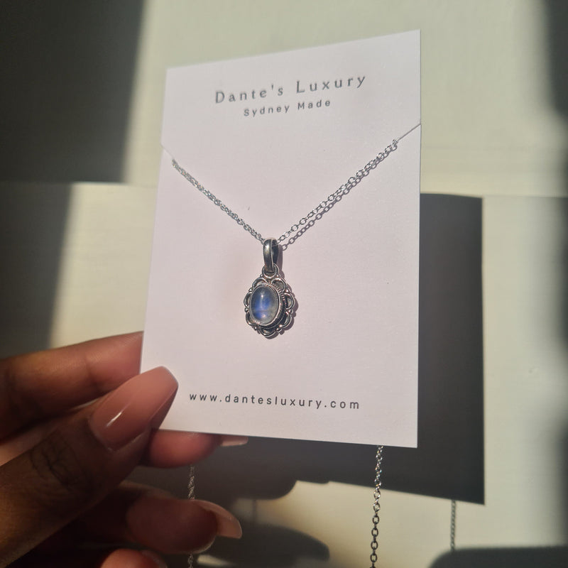 Moonstone necklace