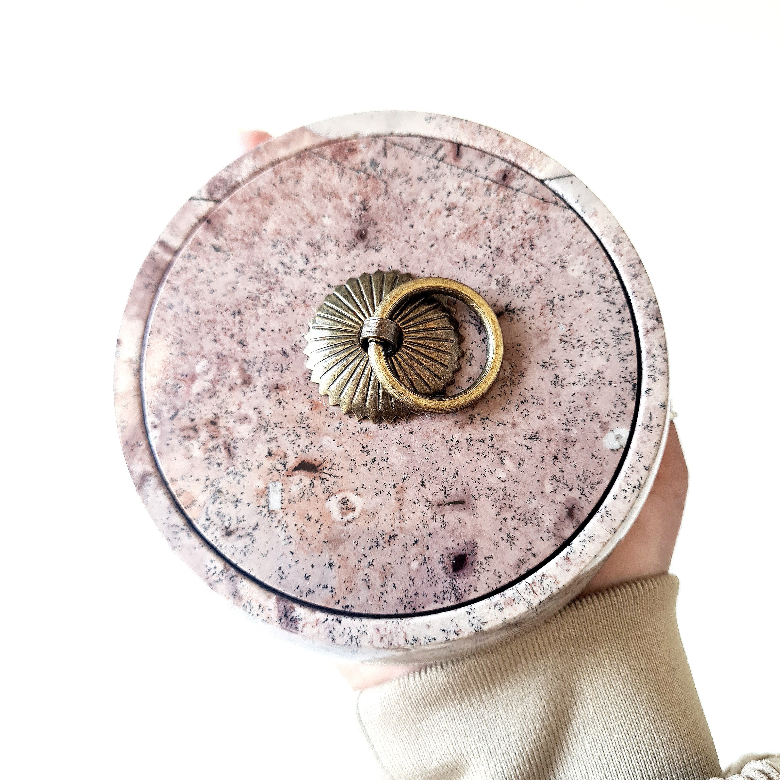 Jasper Trinket Dish | D | Appx 10 cm