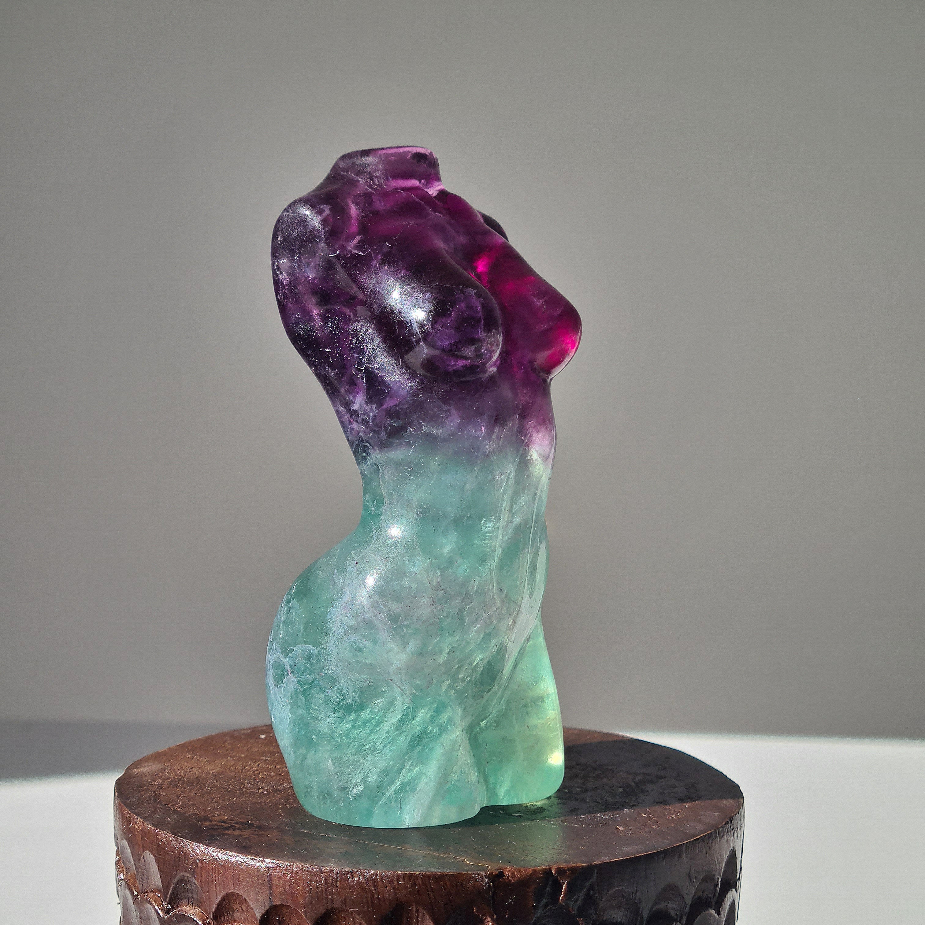 Fluorite Crystal Goddess | A | 400 g