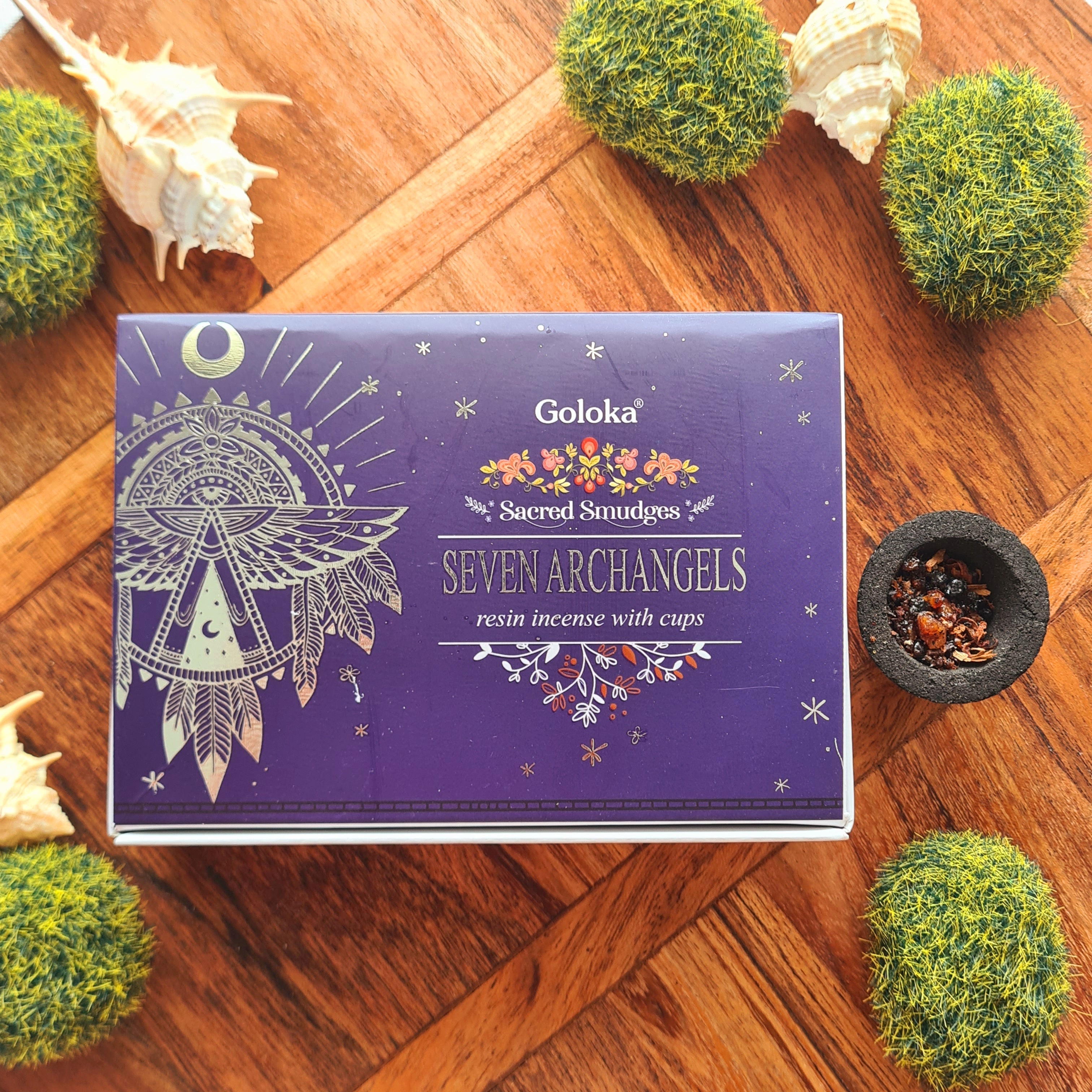Seven Archangels Smudge Cup 6 Pack