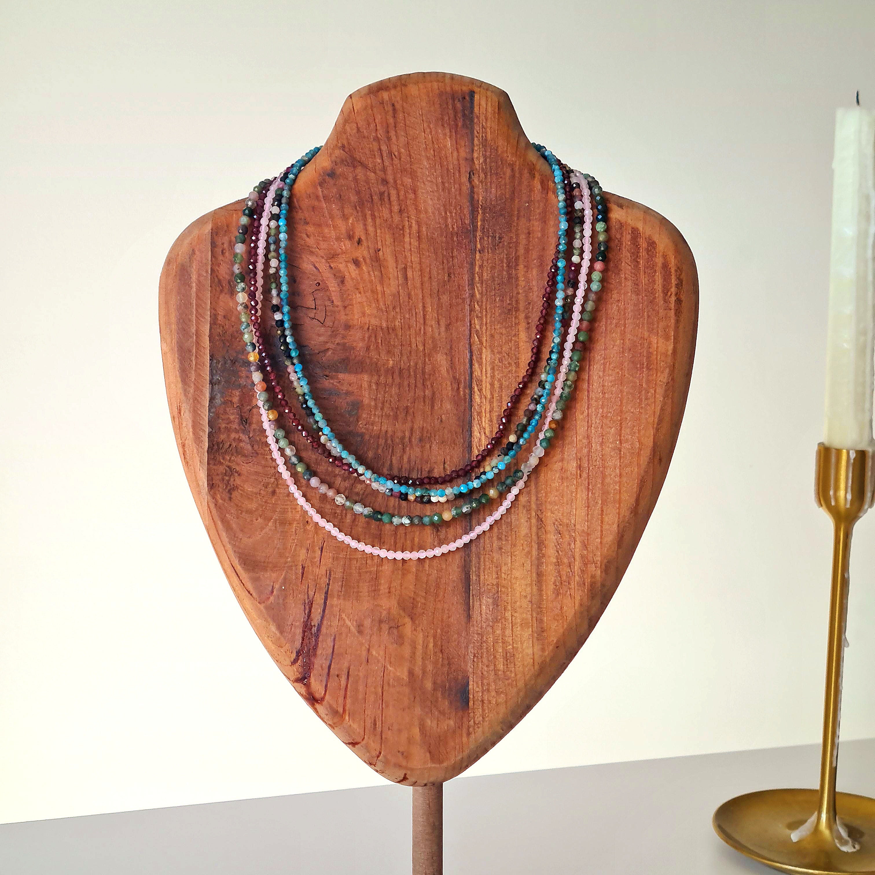 Faceted Crystal Necklace 🔮 | Choose your own