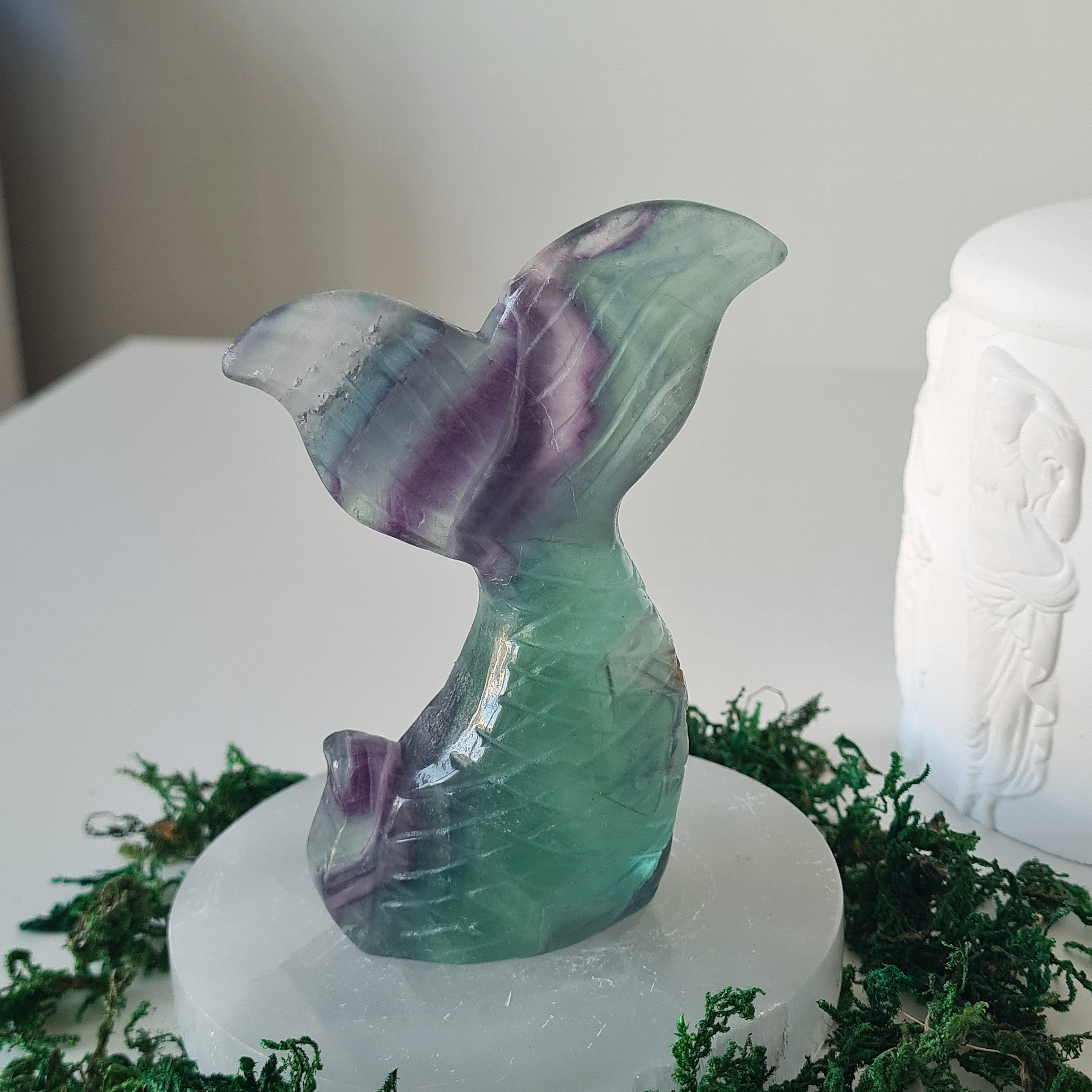 Siren & Mermaid Tail | 10 | Fluorite