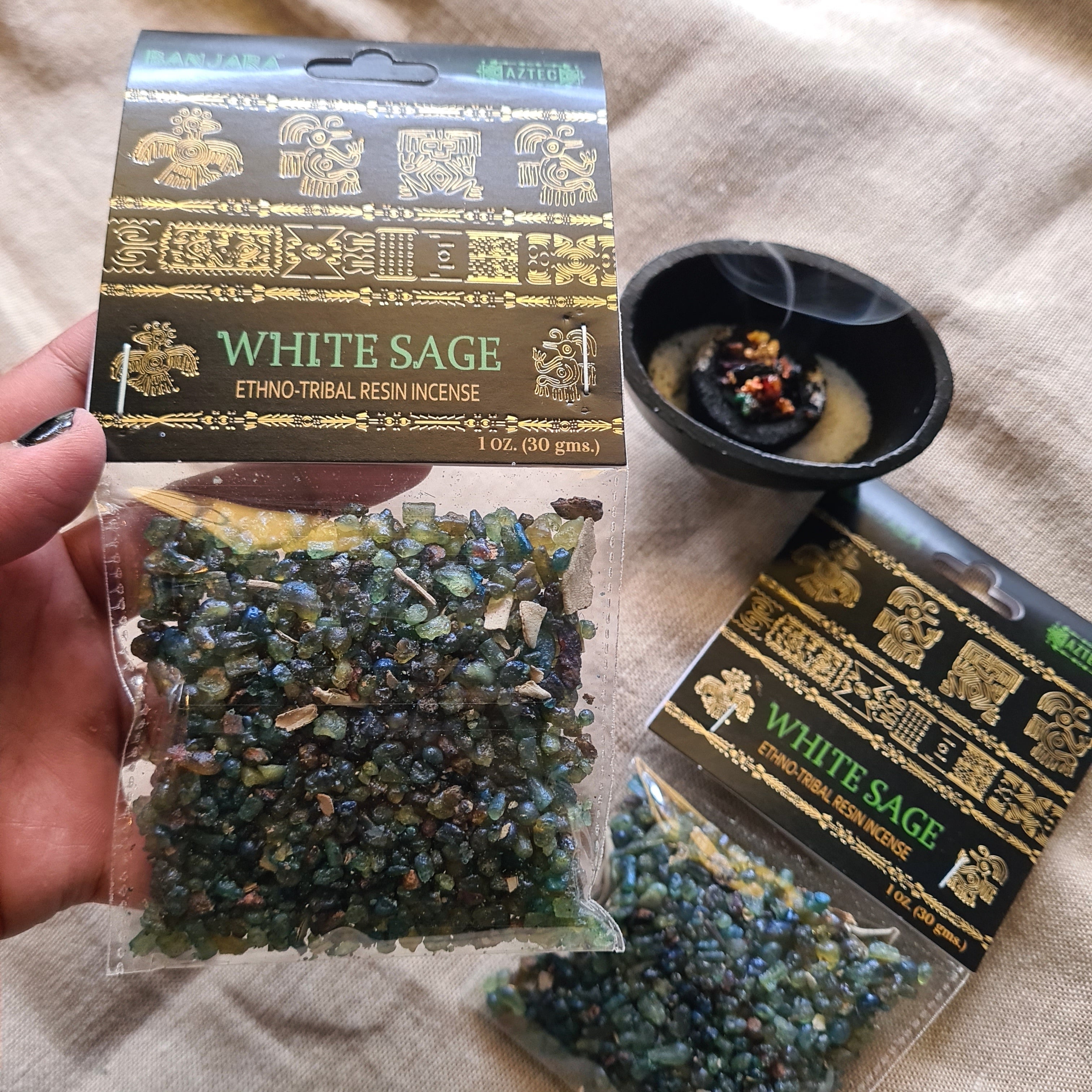 Banjara Resins - White Sage 30gms