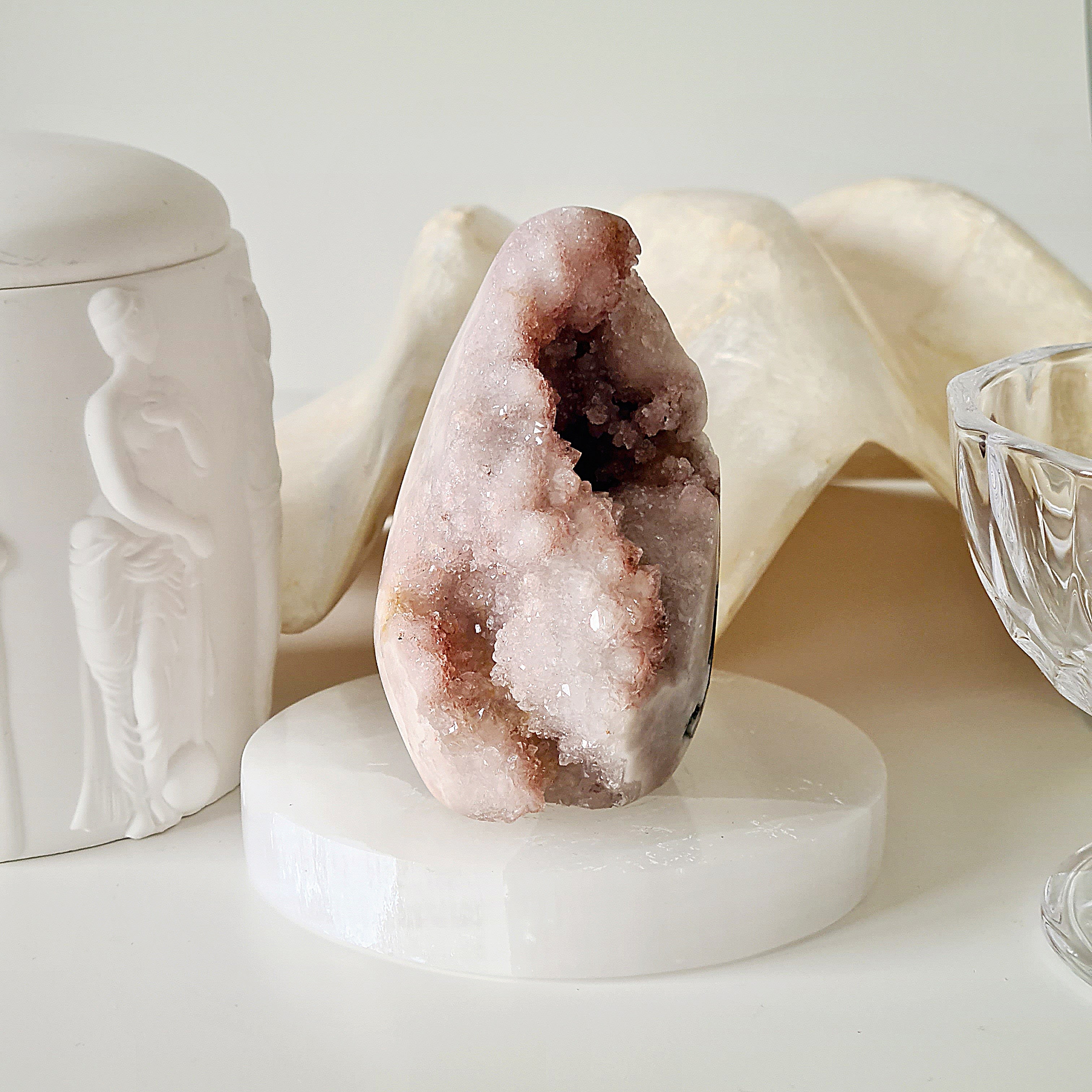 Flower Agate Pink Amethyst | G | 350 g