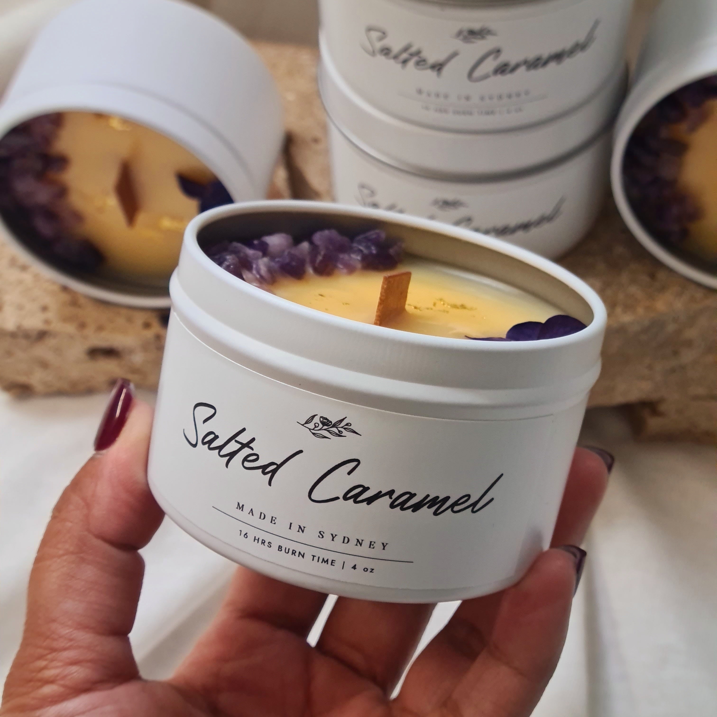 Crystal Candle | Salted Caramel