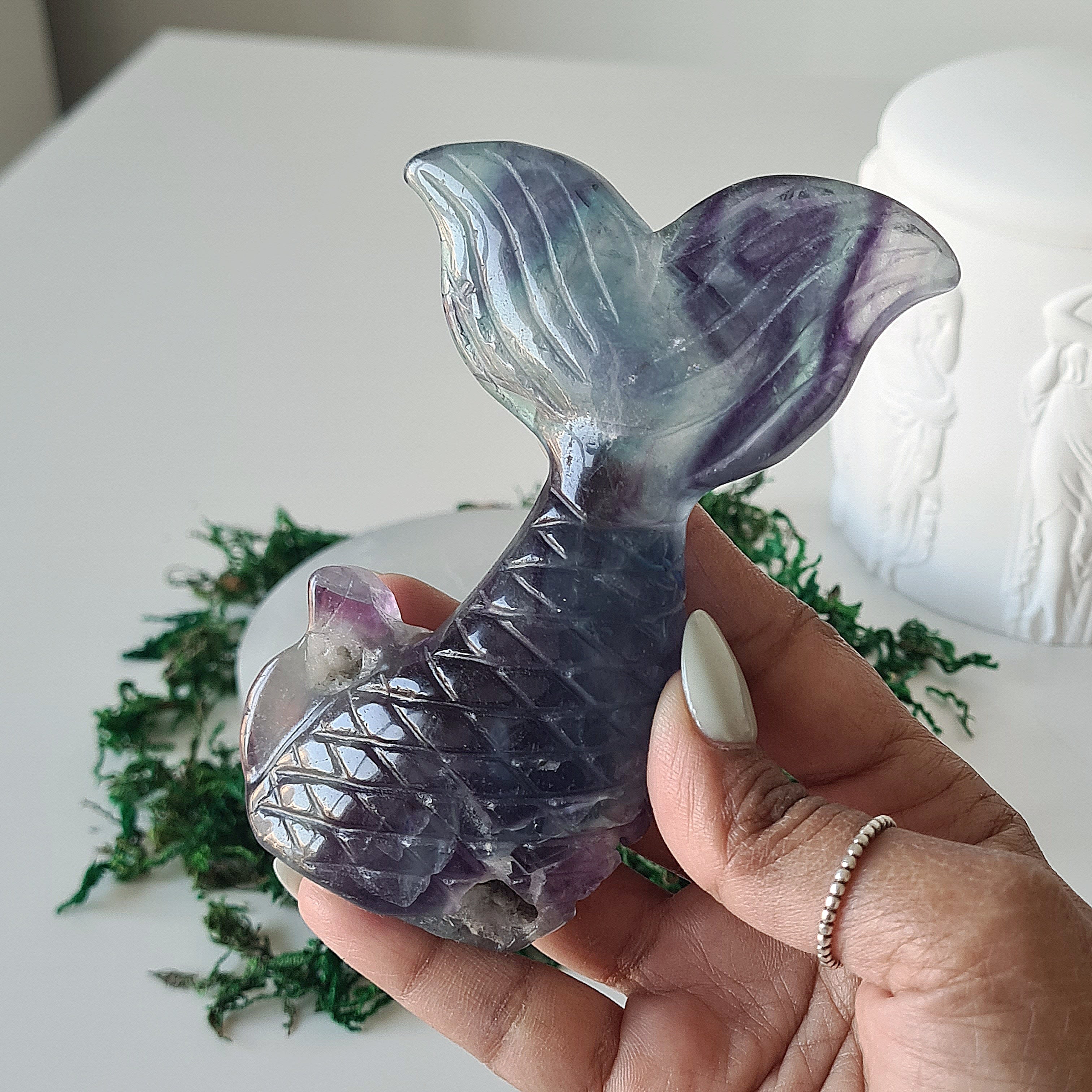 Siren & Mermaid Tail | 5 | Fluorite