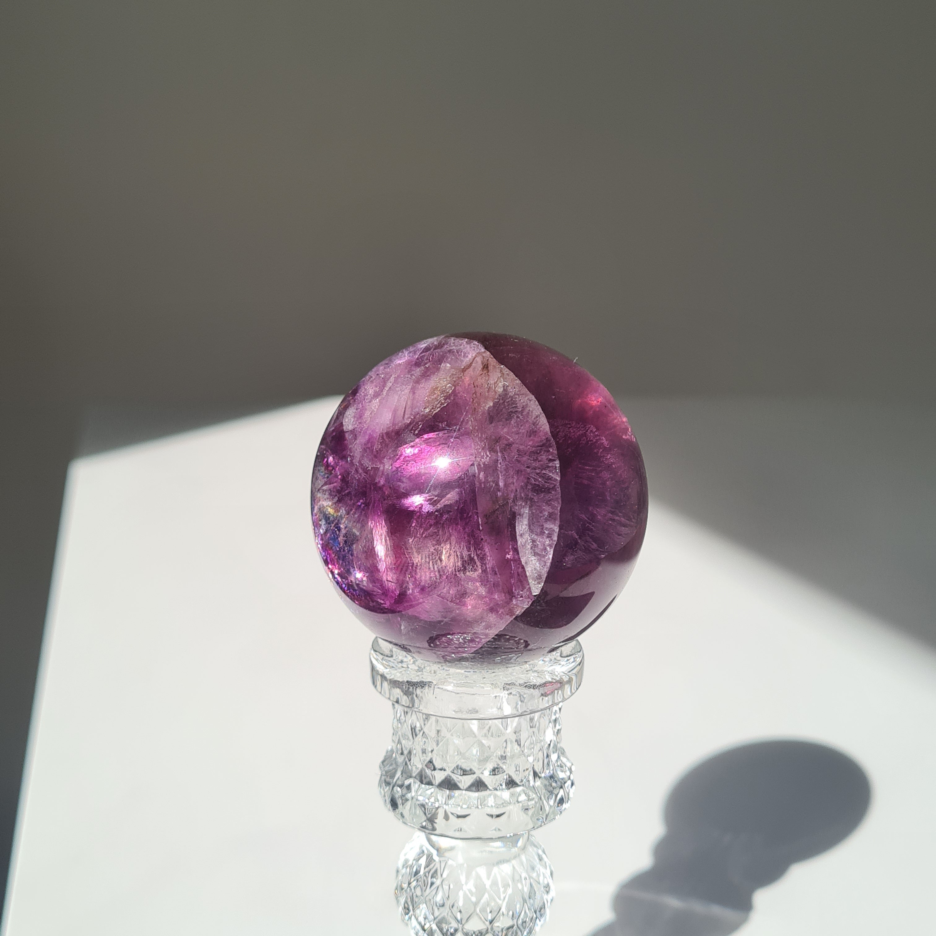 Intergalactic Fluorite with stand | D | 273 g | 5.4 cm