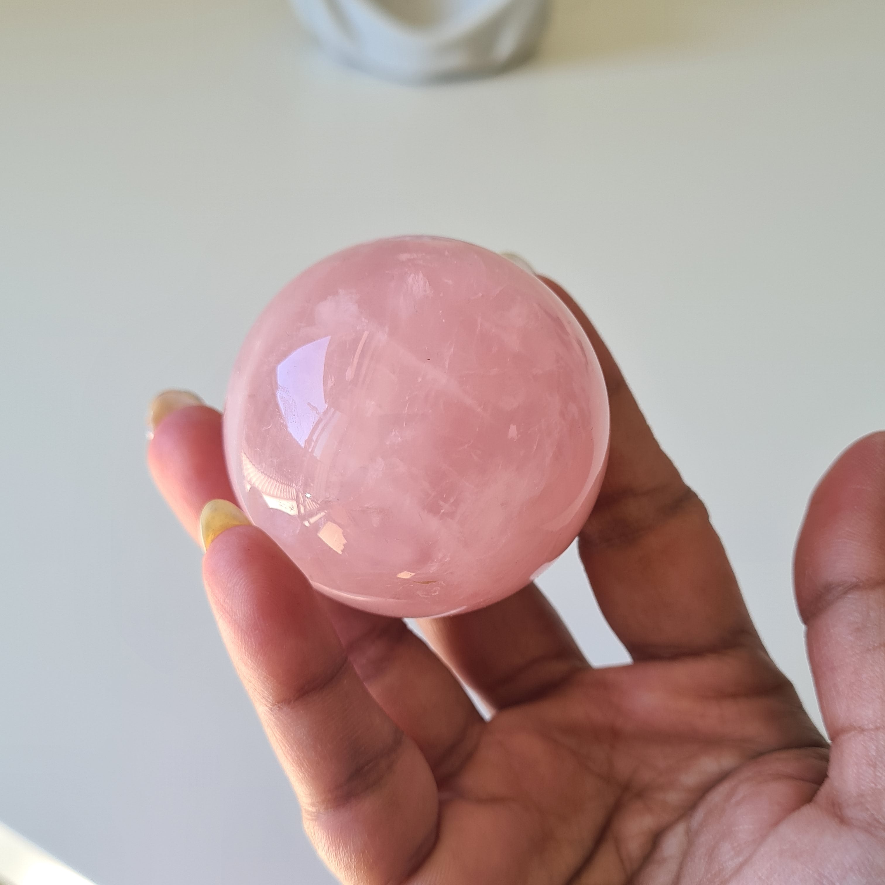 Gate Keeper with Rose Quartz