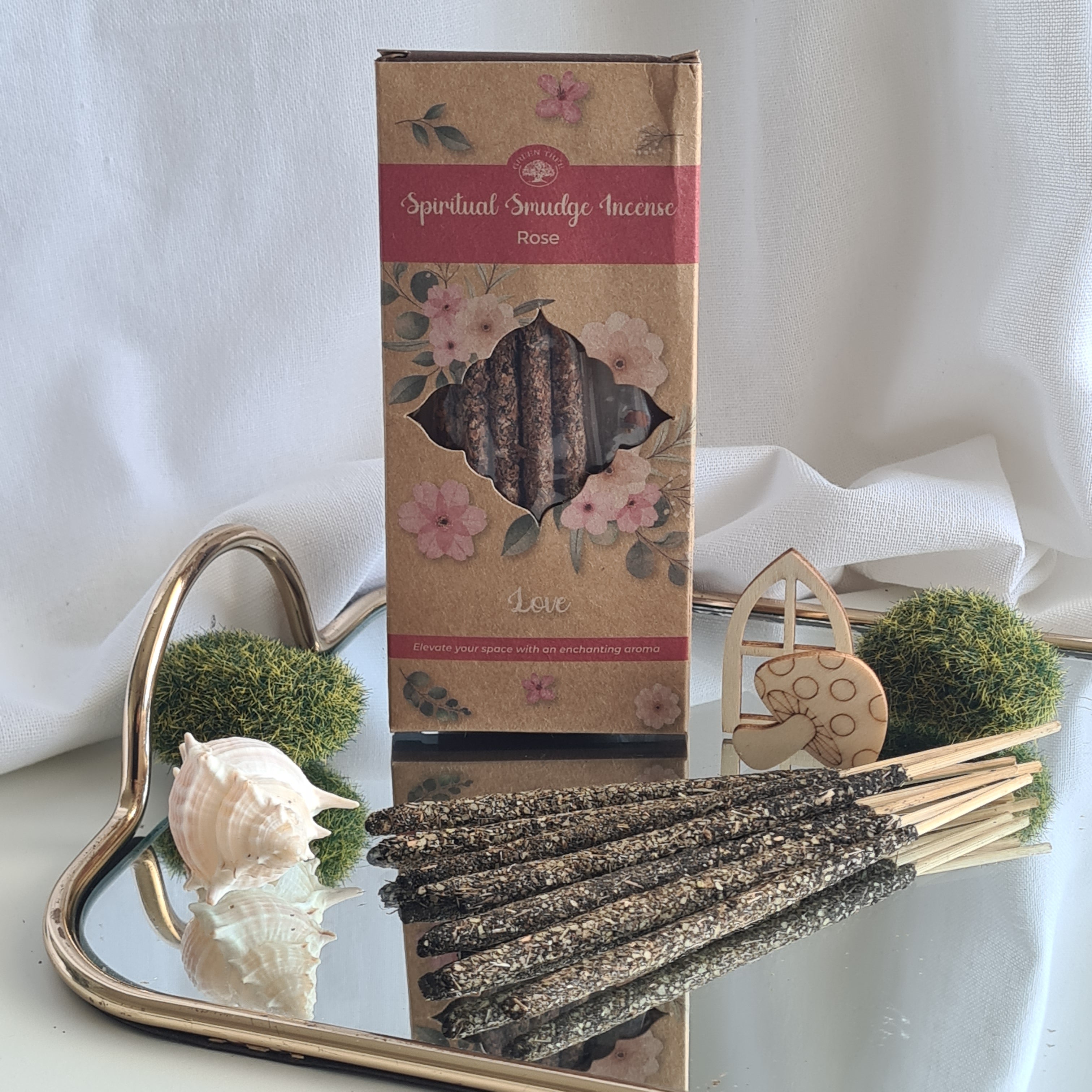 Serenity – Travel Size Incense (Rose, Love)