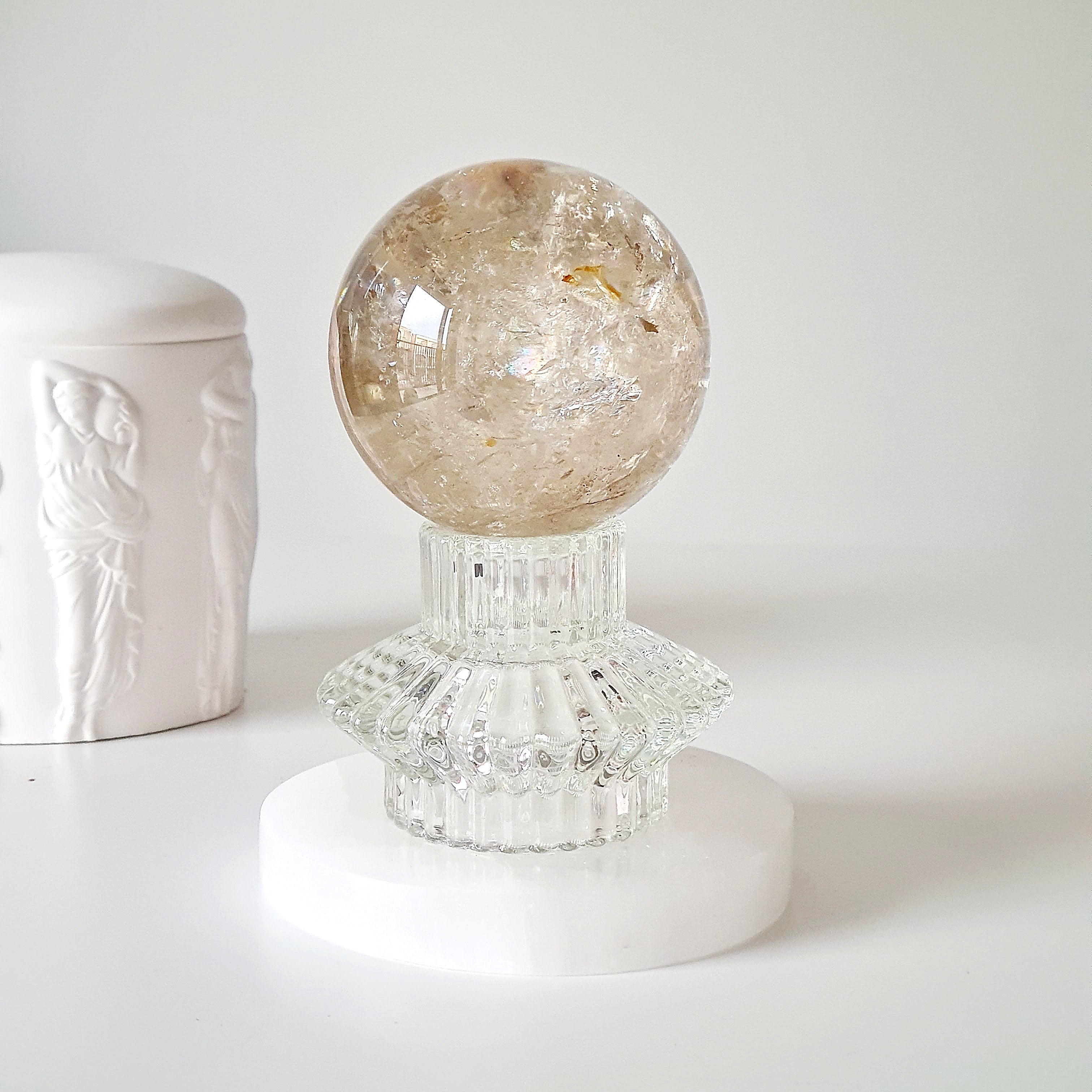 Citrine Sphere with stand | 489 g