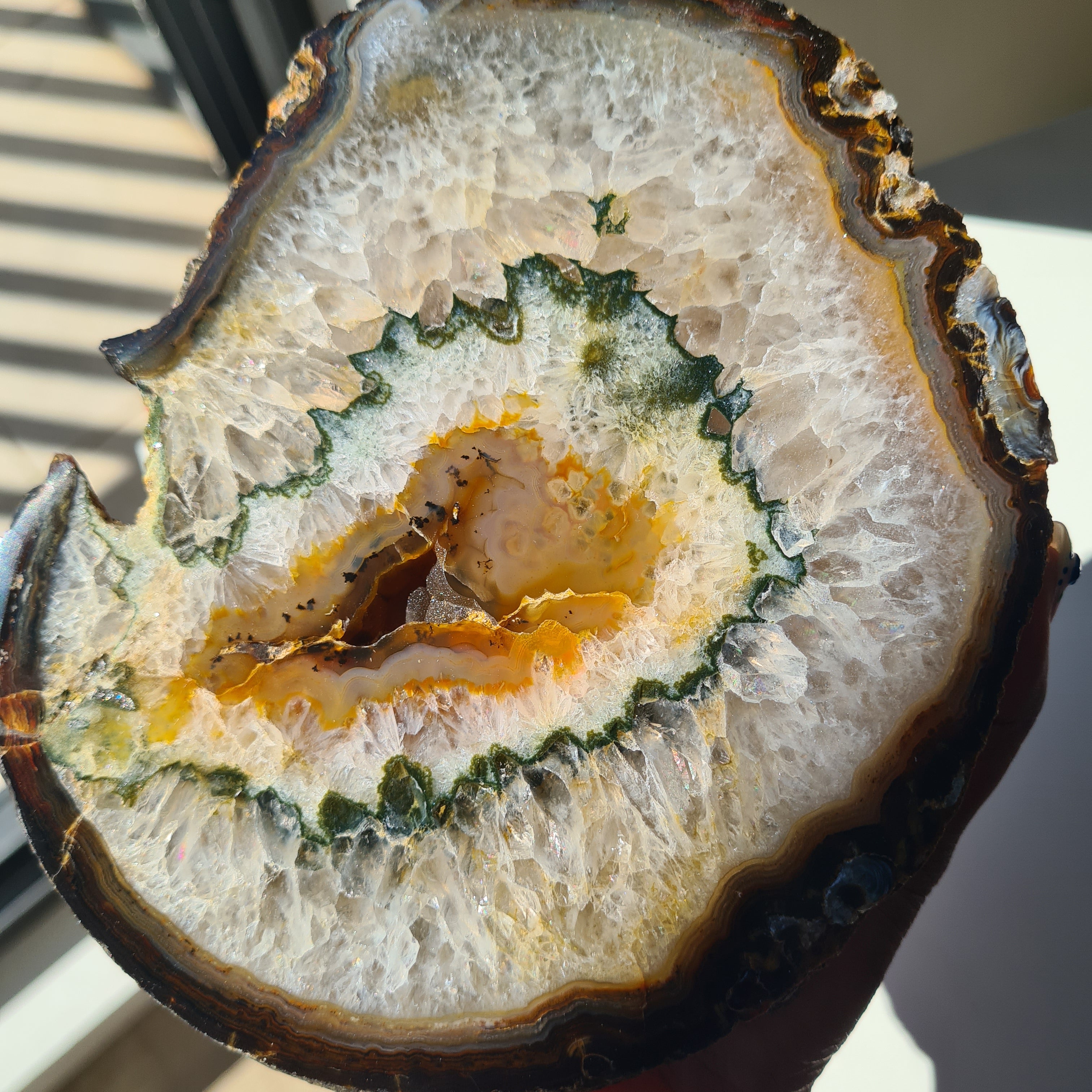 Agate Portal | One Side Polished | 960 g | 16 cm