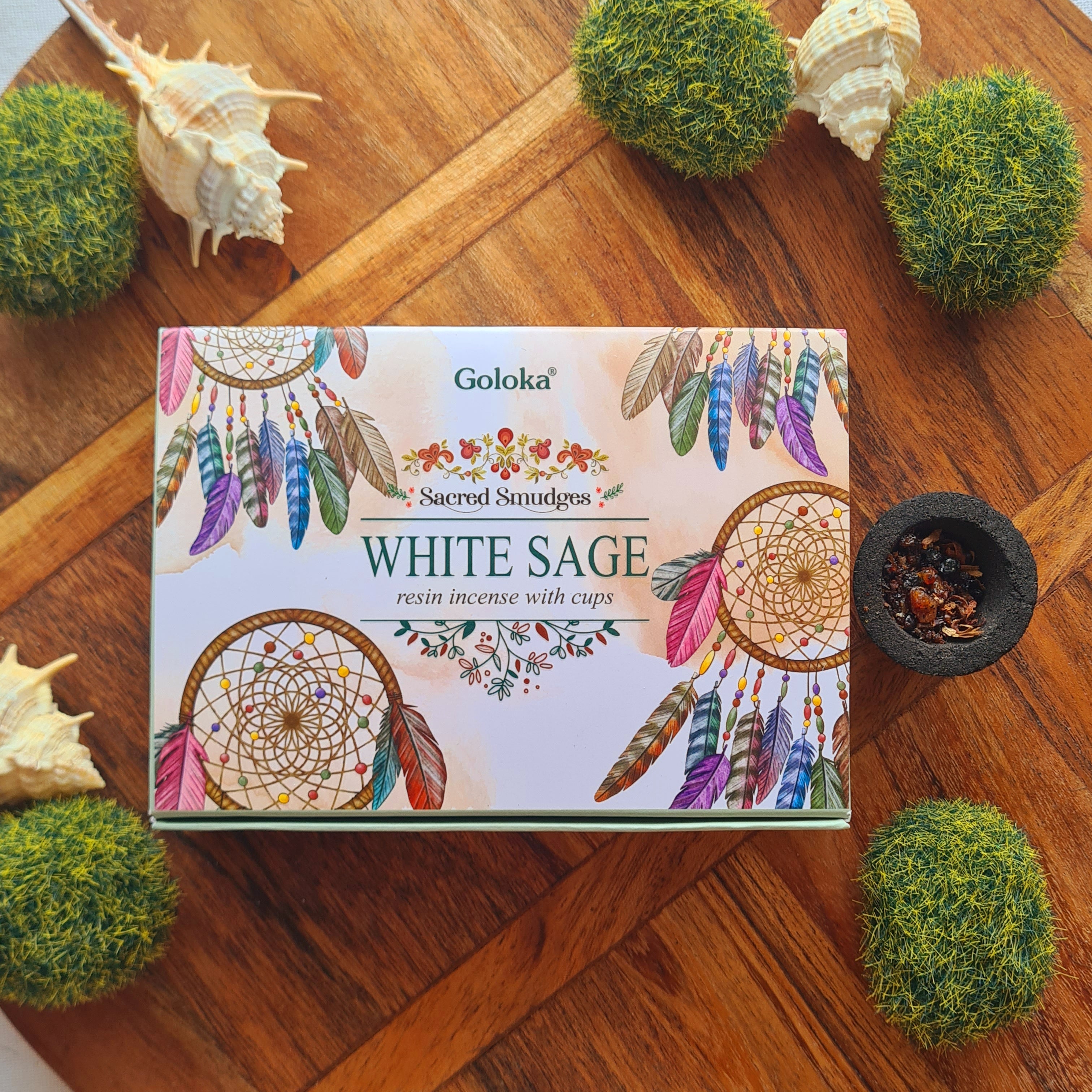 White Sage Smudge Cup 6 Pack