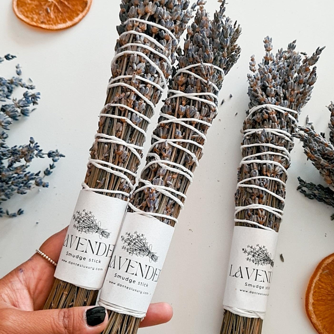 'Bad Juju Be Gone' Organic Lavender Smudge Stick | 1 Piece