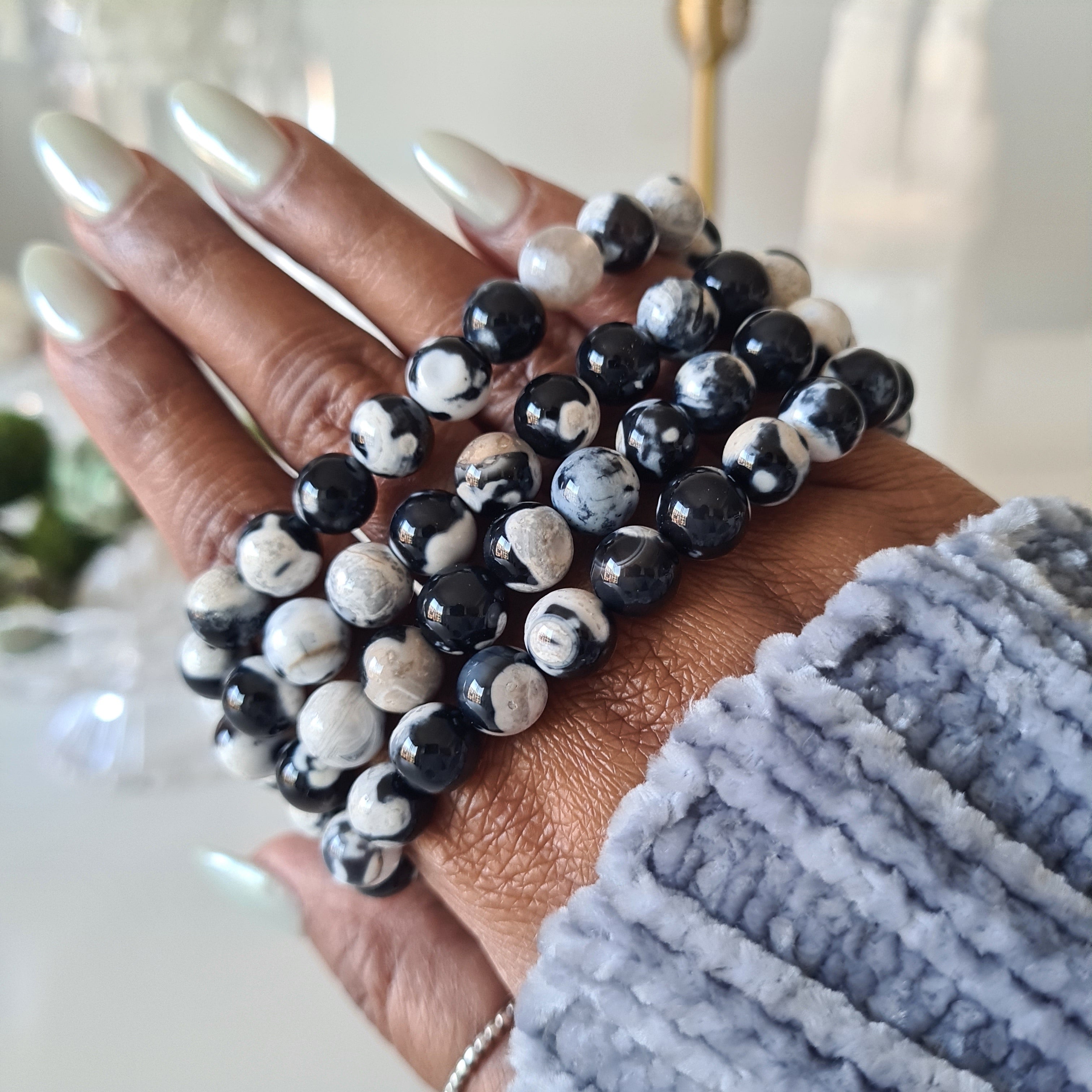 Orca Agate Bracelet | 1 Piece