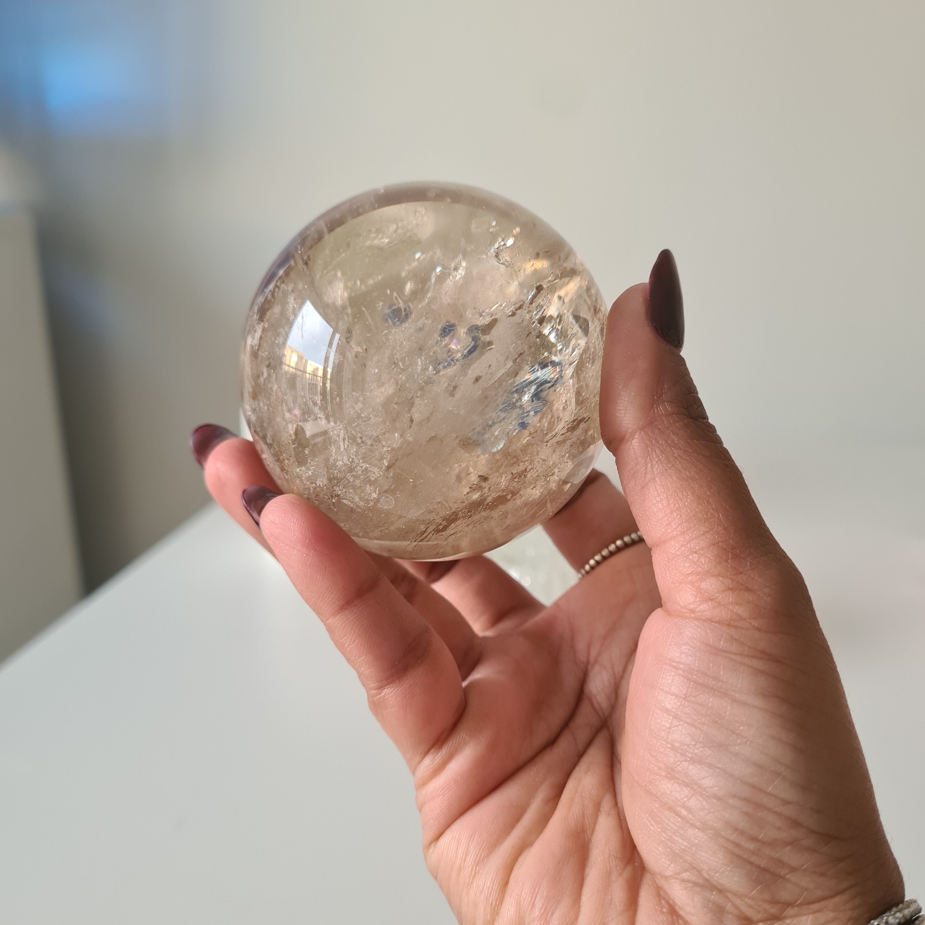 Citrine Sphere with stand | 386 g