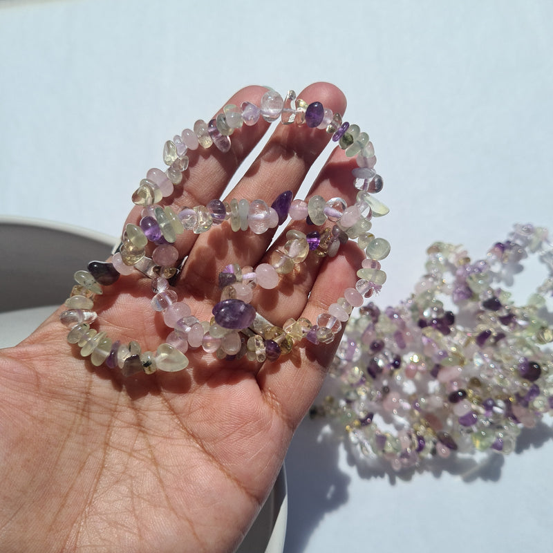Chips bracelet - Mixed crystal