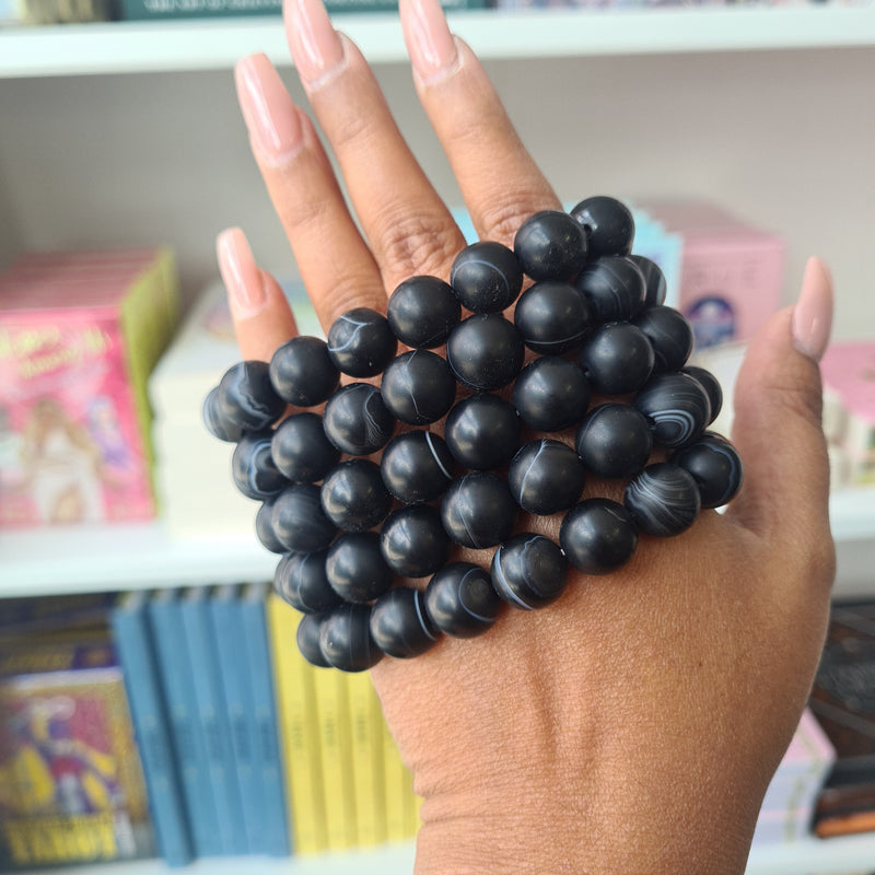 Black Onyx Chunky bracelet