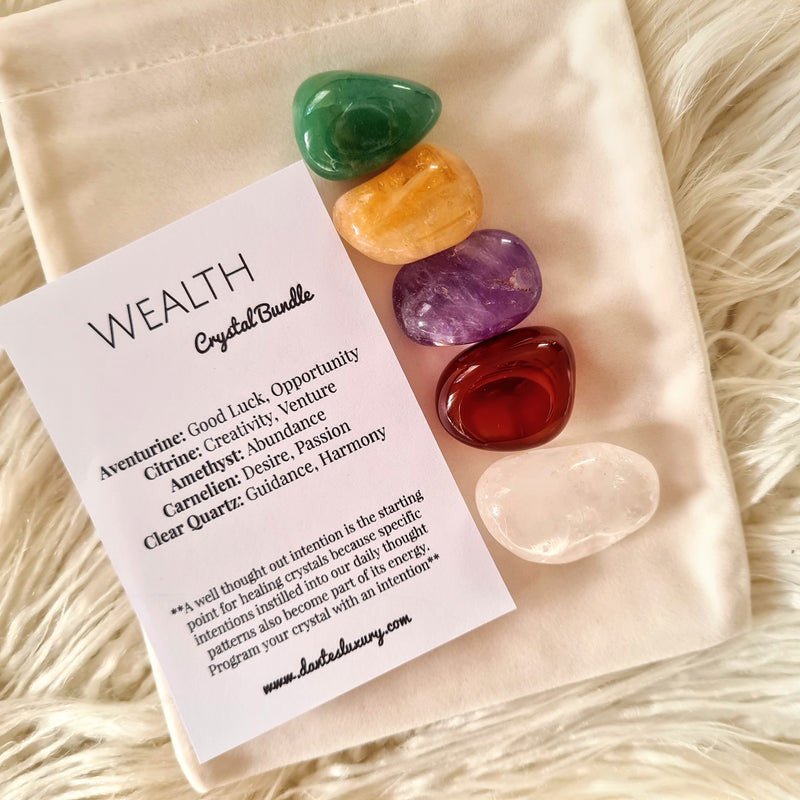 'WEALTH' Crystal bundle