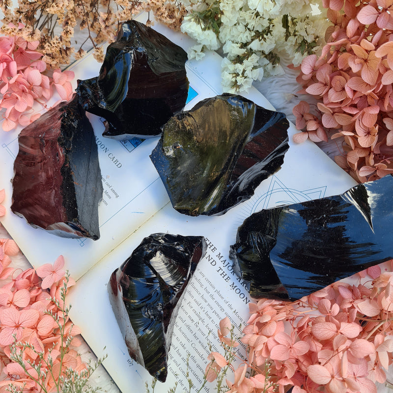Black obsidian~ Large