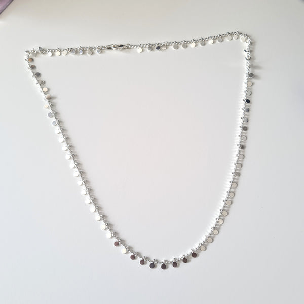 Gypsey Chain ~ Silver 18 Inch Length