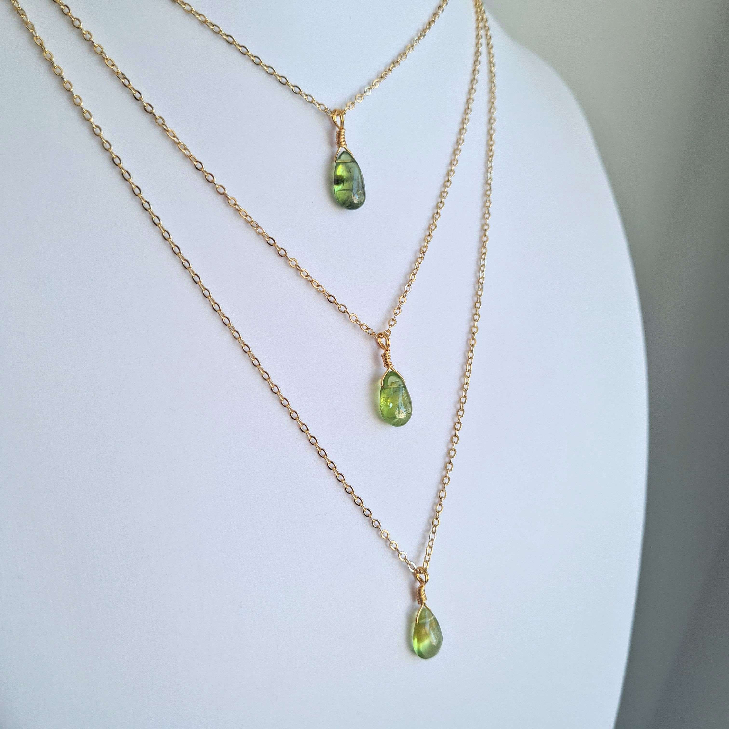 Peridot Necklace ~ Happiness, Abundance & Light