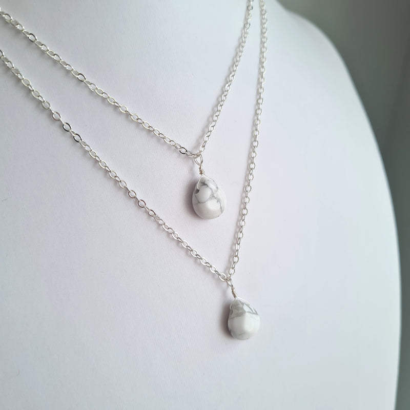 Howlite Necklace ~ Relax, Revive & Get your mojo back