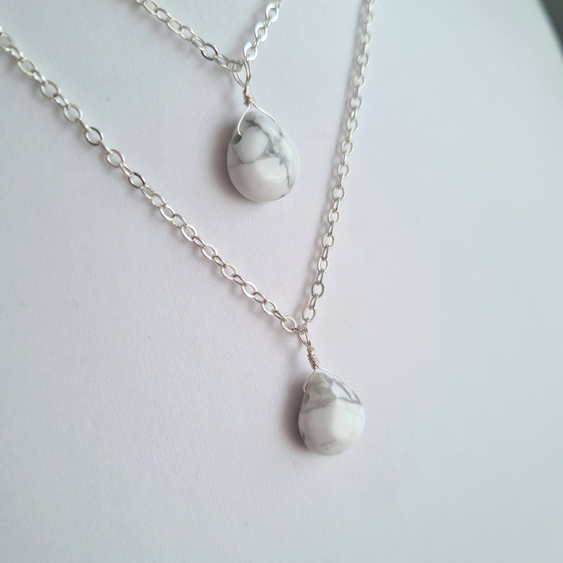 Howlite Necklace ~ Relax, Revive & Get your mojo back