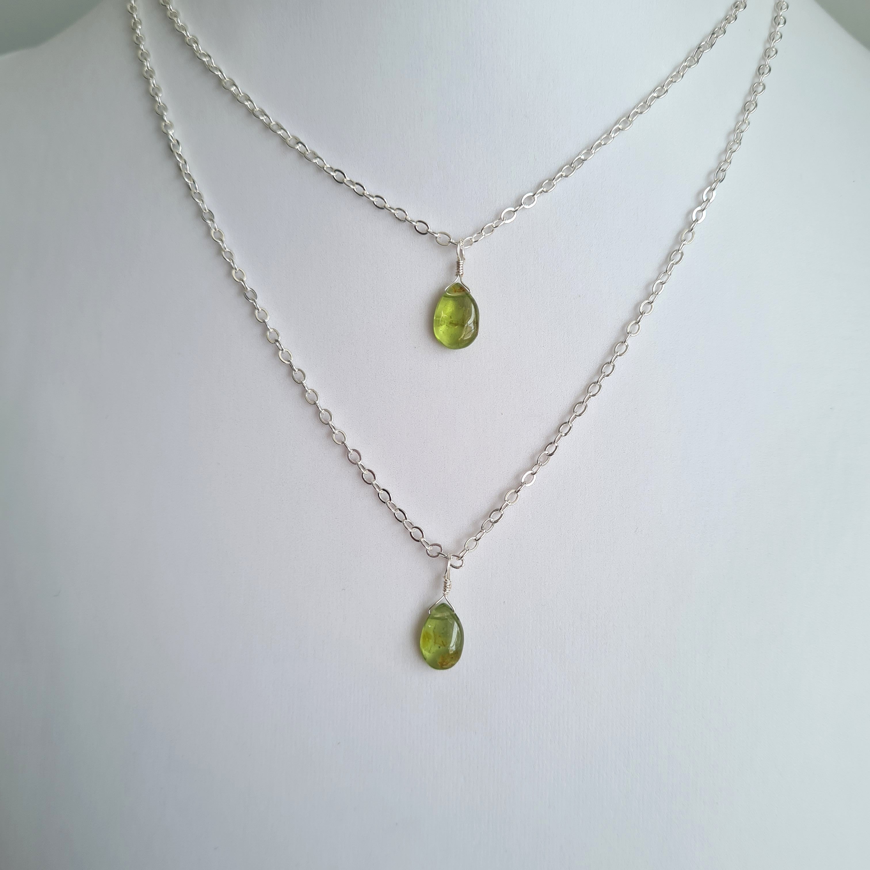 Peridot Necklace ~ Happiness, Abundance & Light