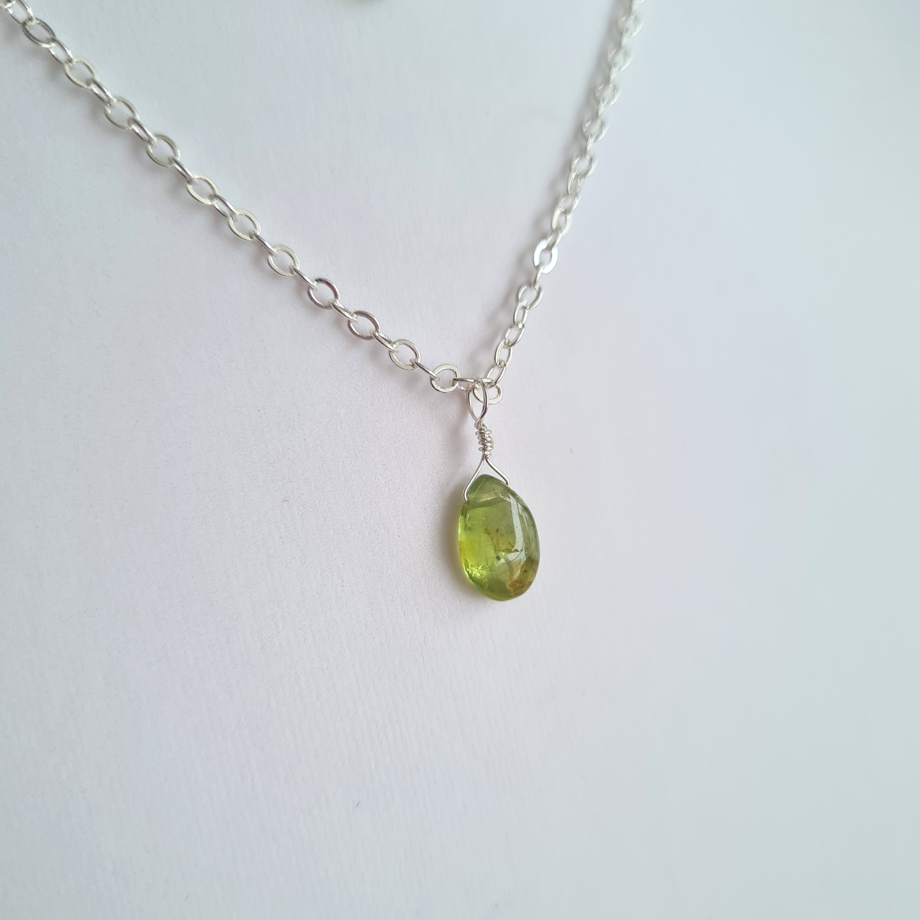 Peridot Necklace ~ Happiness, Abundance & Light