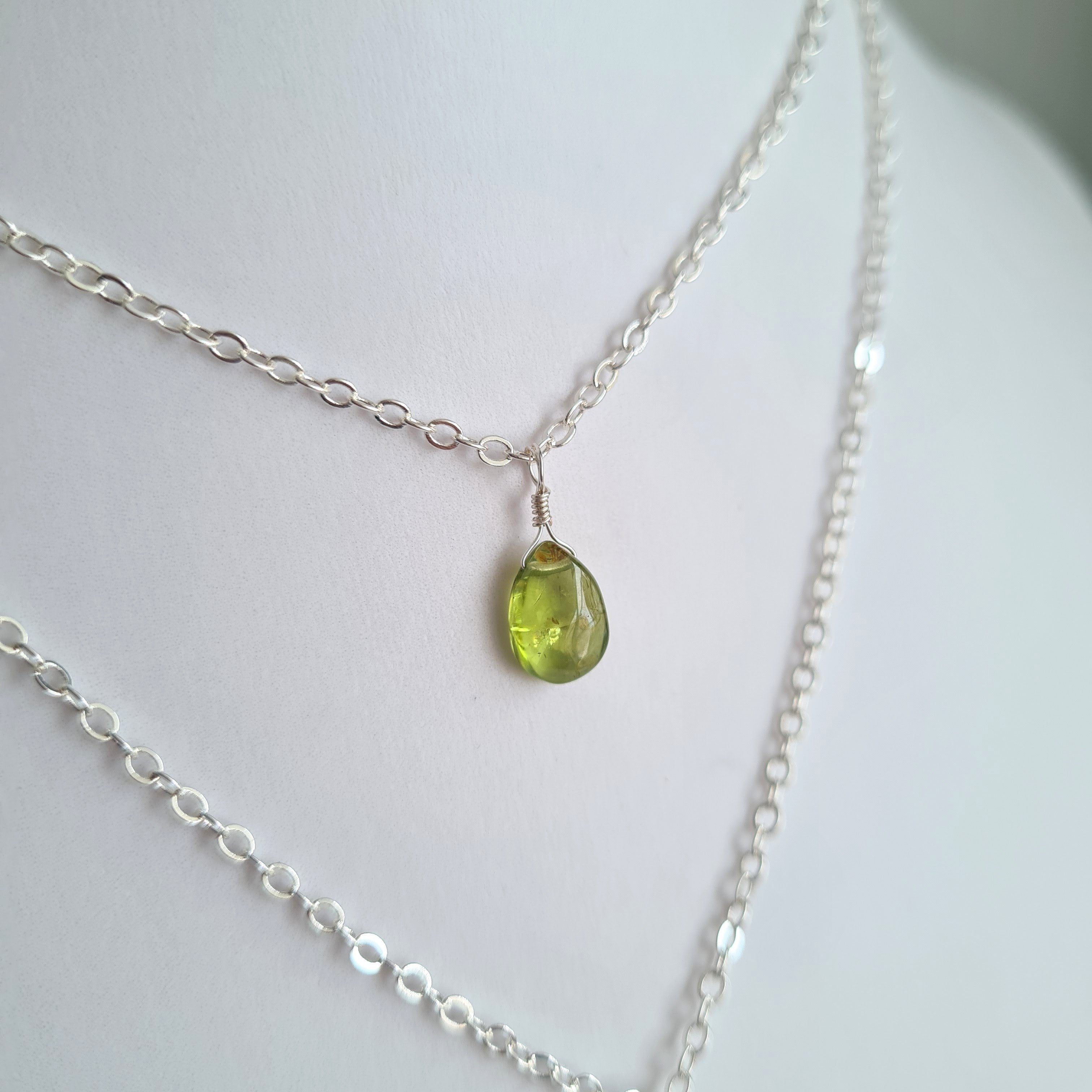 Peridot Necklace ~ Happiness, Abundance & Light