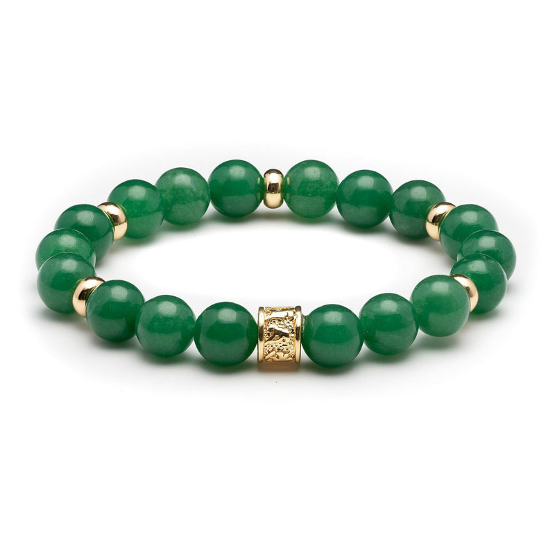 GREEN ADVENTURINE Bracelet - AAA Grade (Short 19cm)