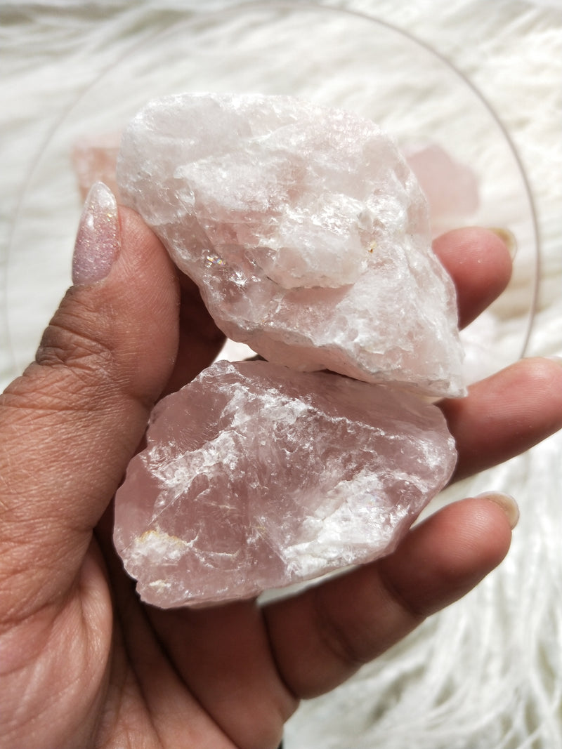 Rose Quartz- Raw