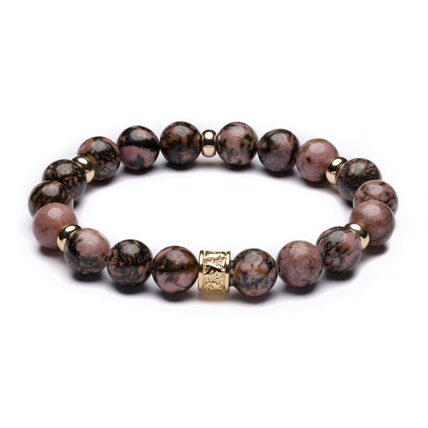 Rhodonite Bracelet - AAA Grade(Short  19cm)